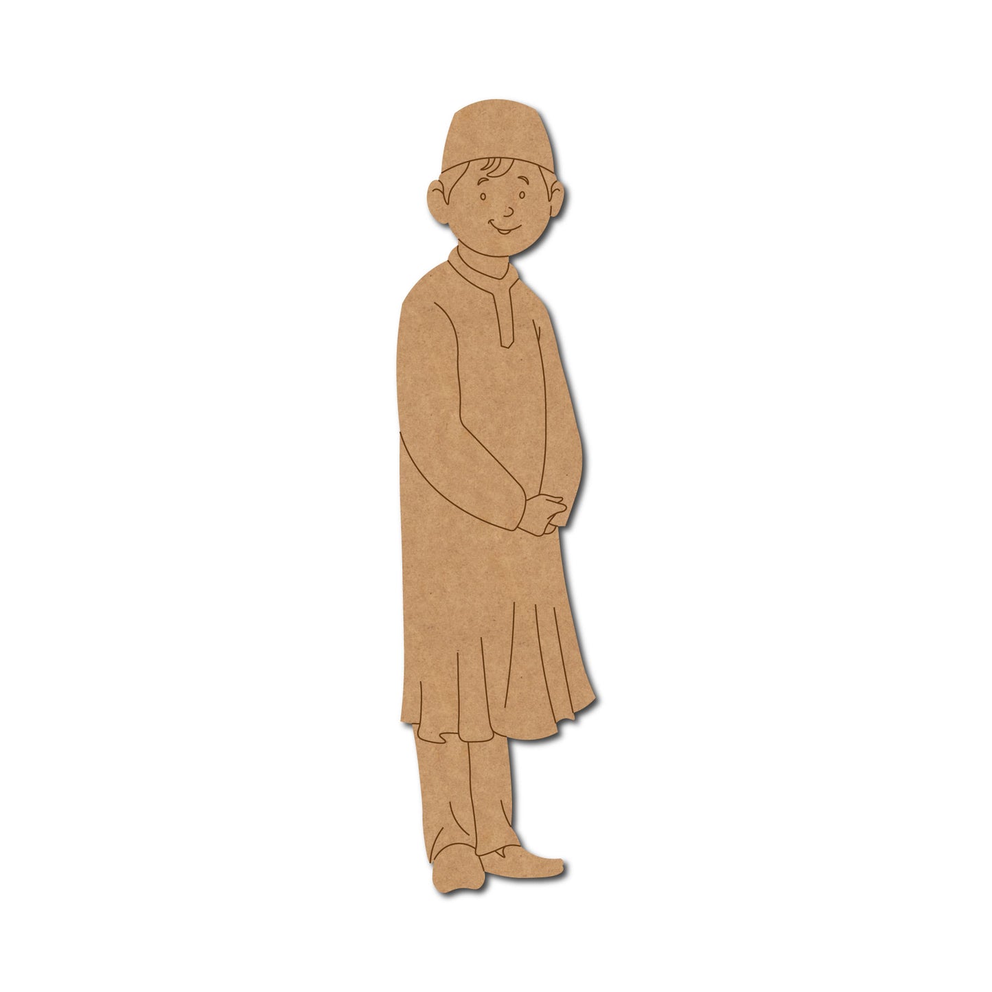 Muslim Boy Pre Marked MDF Design 3