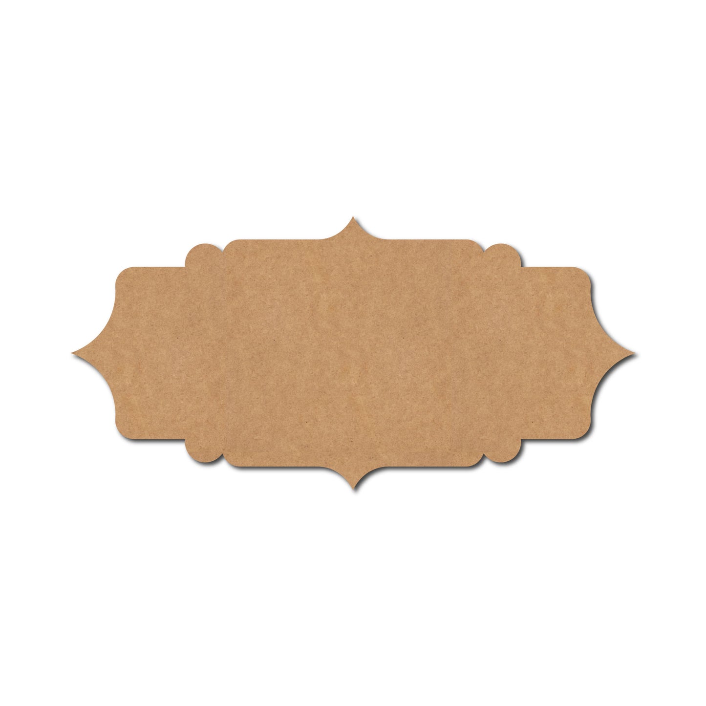 Nameplate MDF Design