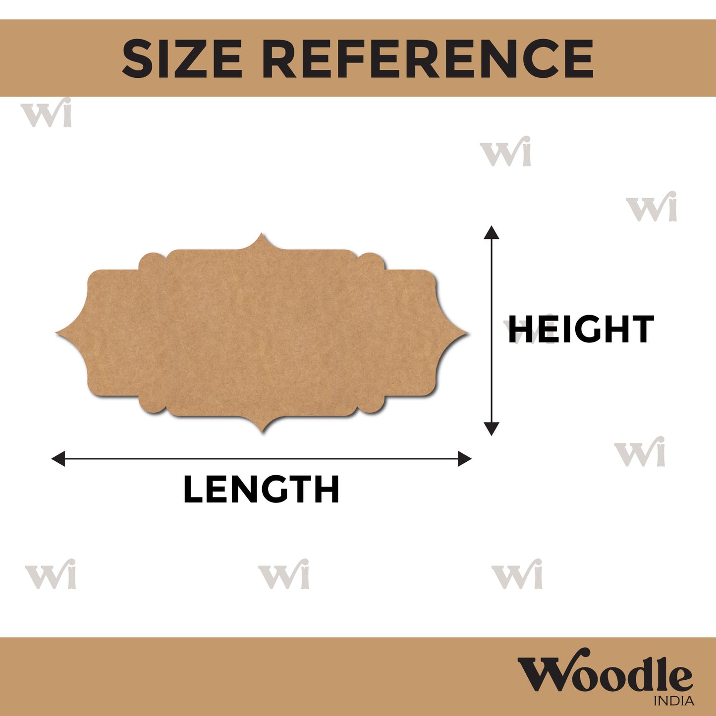 Nameplate MDF Design