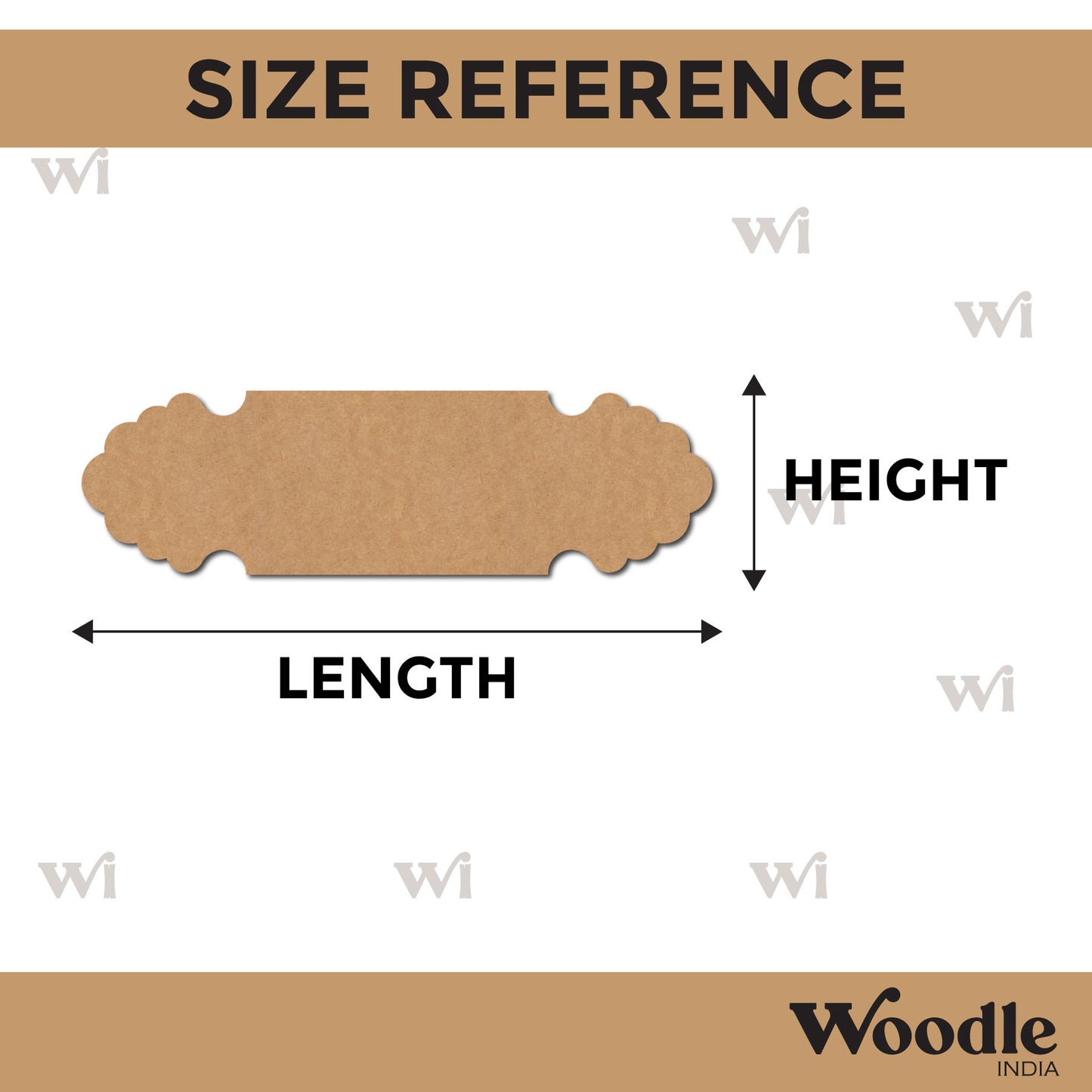 Nameplate MDF Design