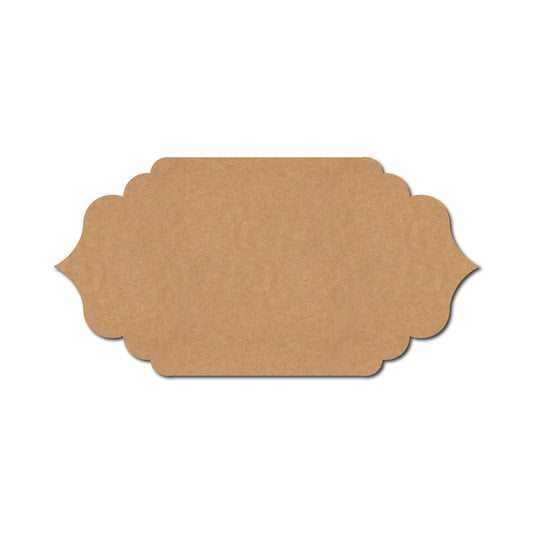 Nameplate MDF Design