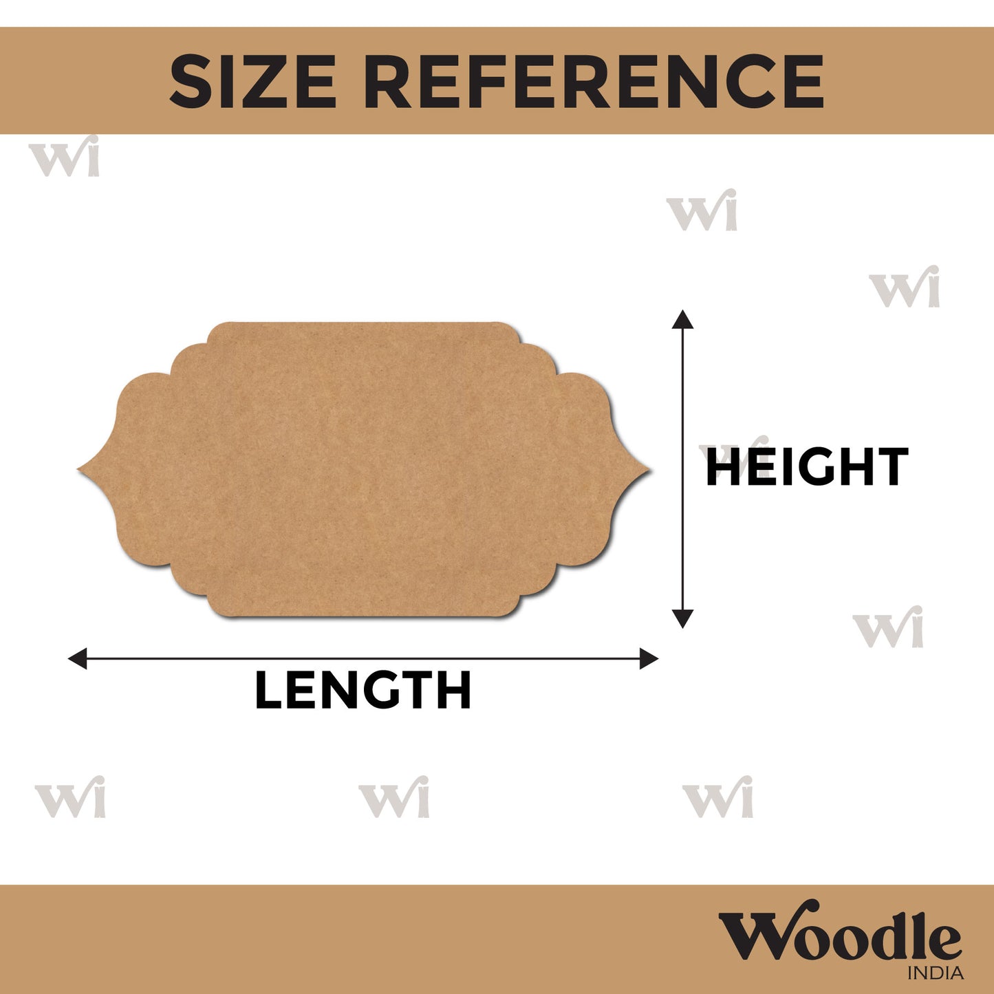 Nameplate MDF Design