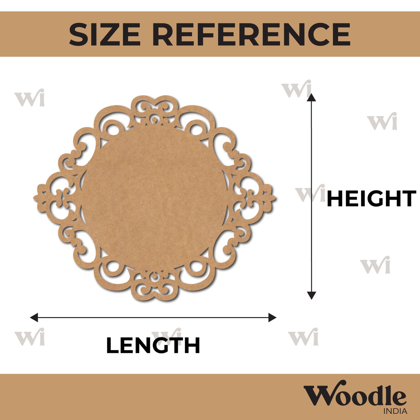 Nameplate MDF Design 30