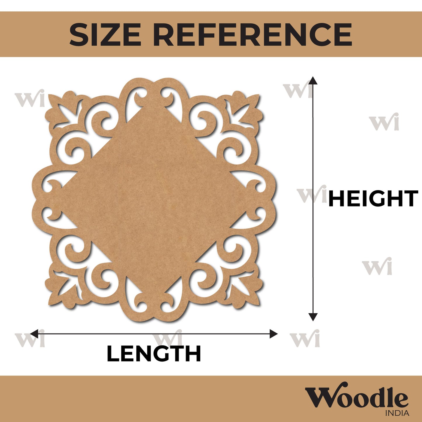 Nameplate MDF Design 32