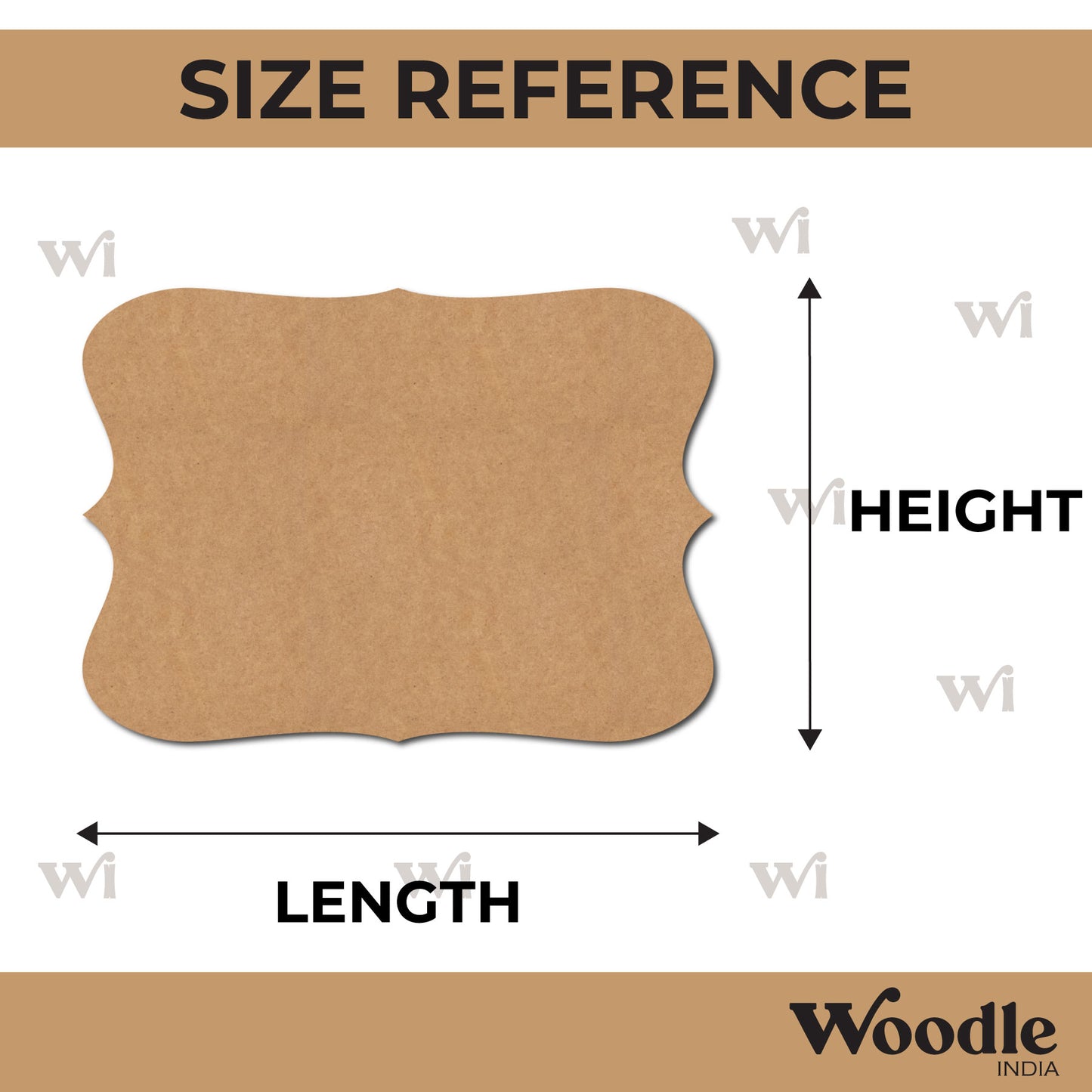Nameplate MDF Design 37