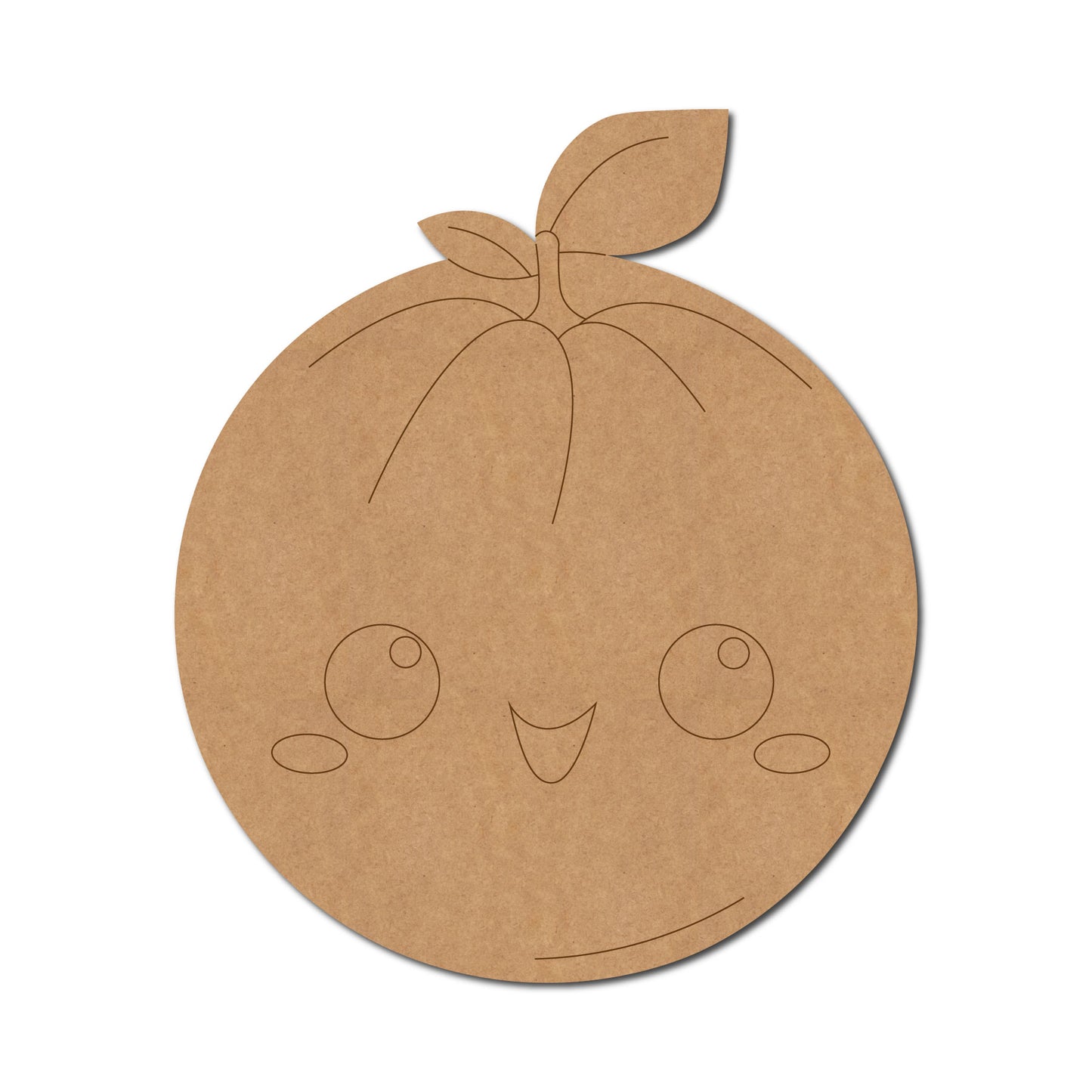 Orange Pre Marked MDF Design 4