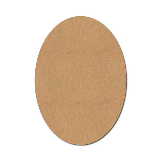 Oval Base Cutout MDF Design 3