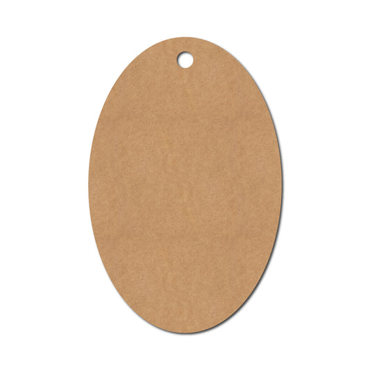 Oval With One Hole Cutout MDF Design
