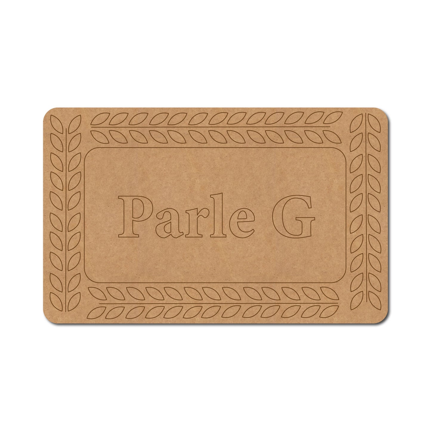 Parle G Biscuit Pre Marked MDF Design 1