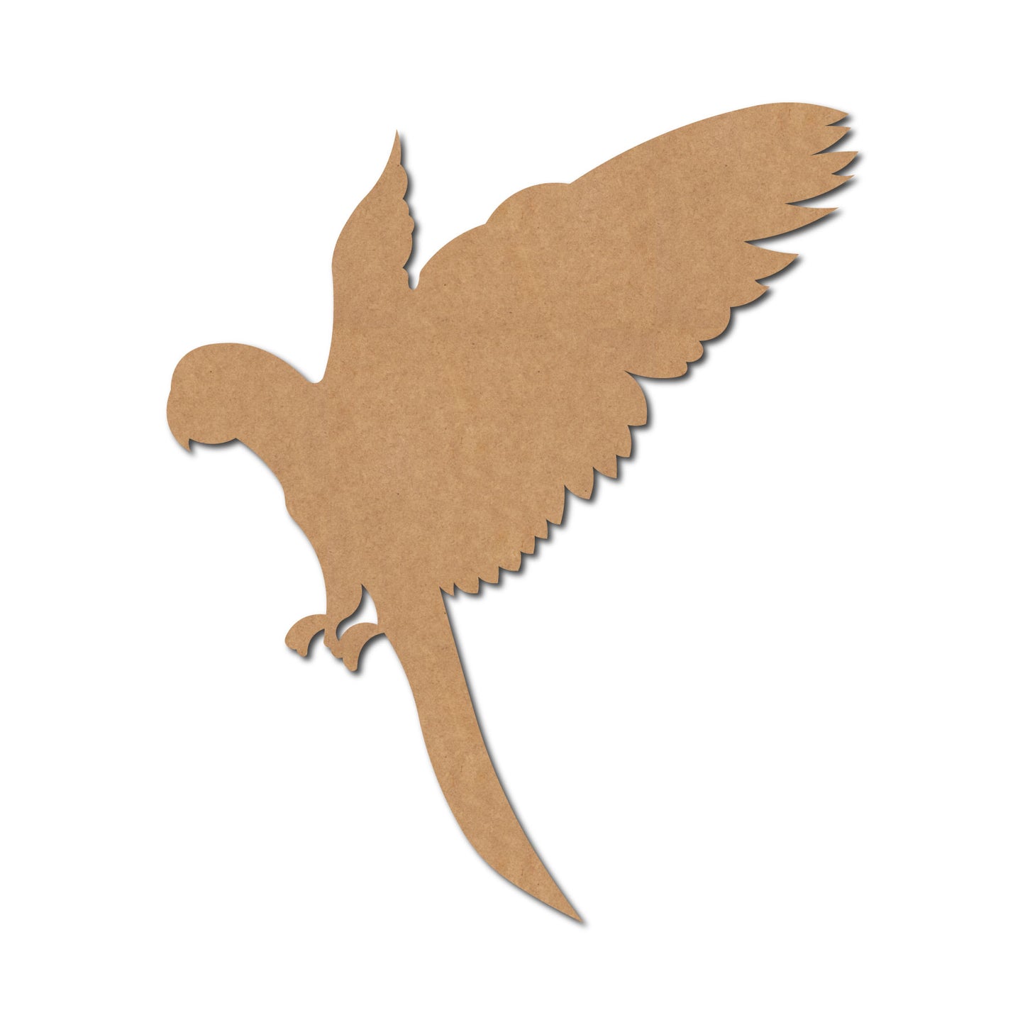 Parrot Cutout MDF Design 2