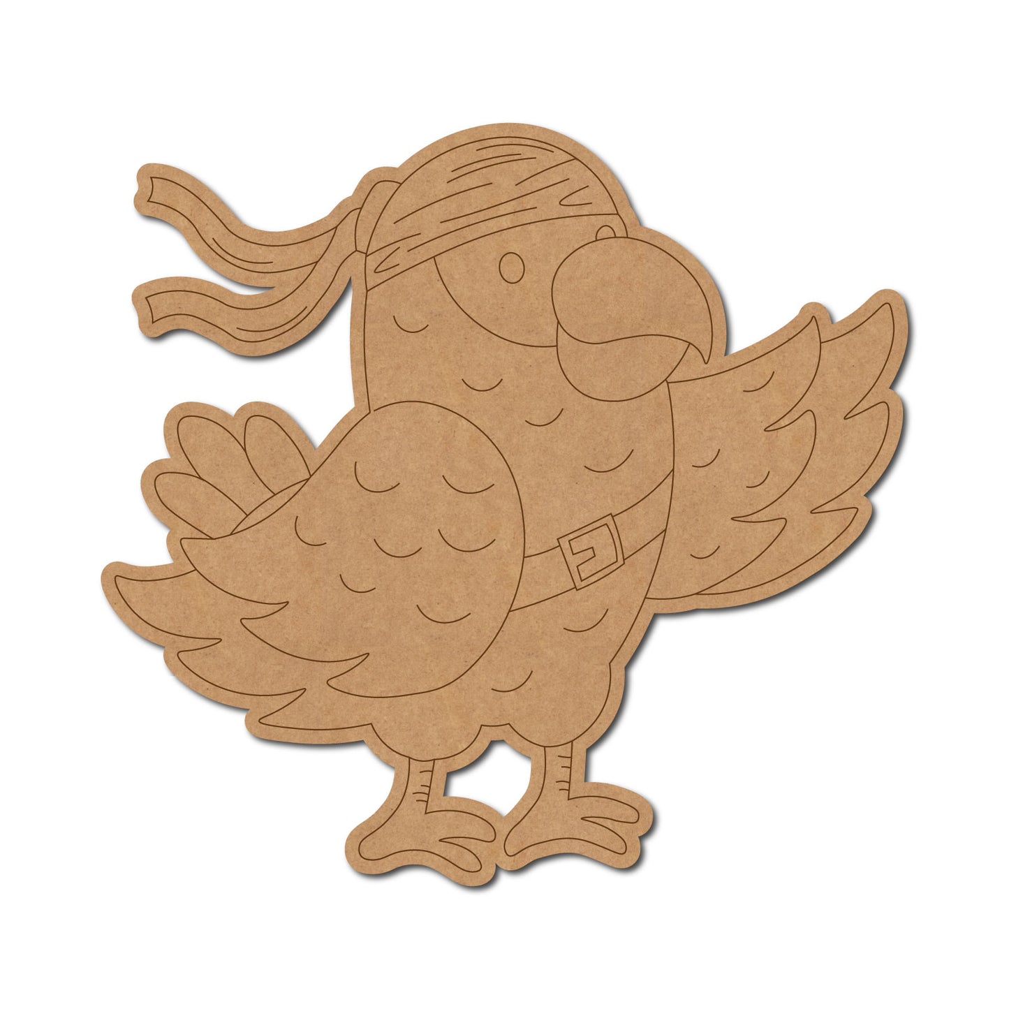 Parrot Pre Marked MDF Design 7