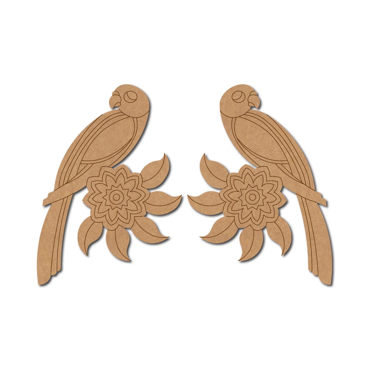 Parrot Pre Marked Set MDF Design 1