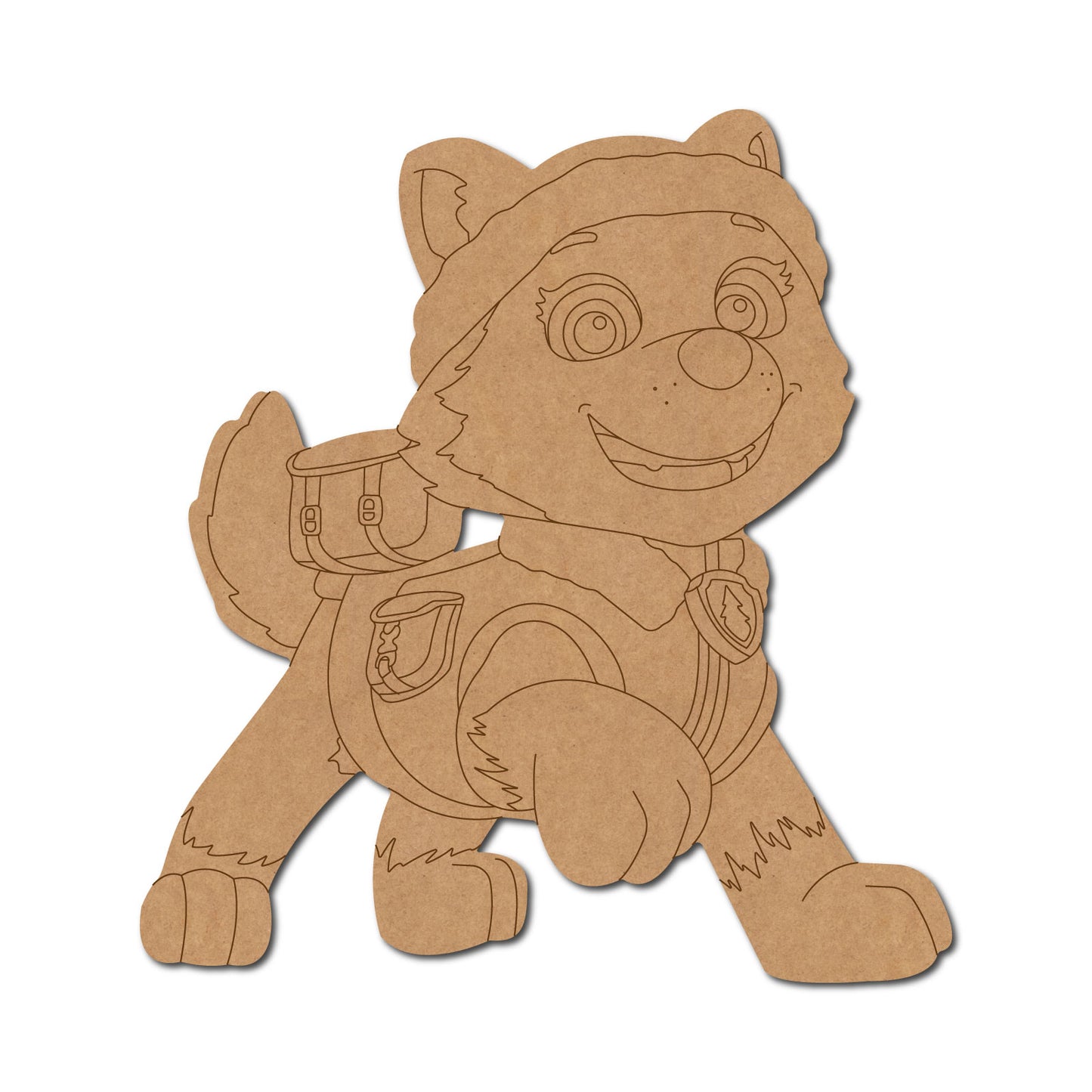 Paw Patrol Dog Pre Marked MDF Design 10