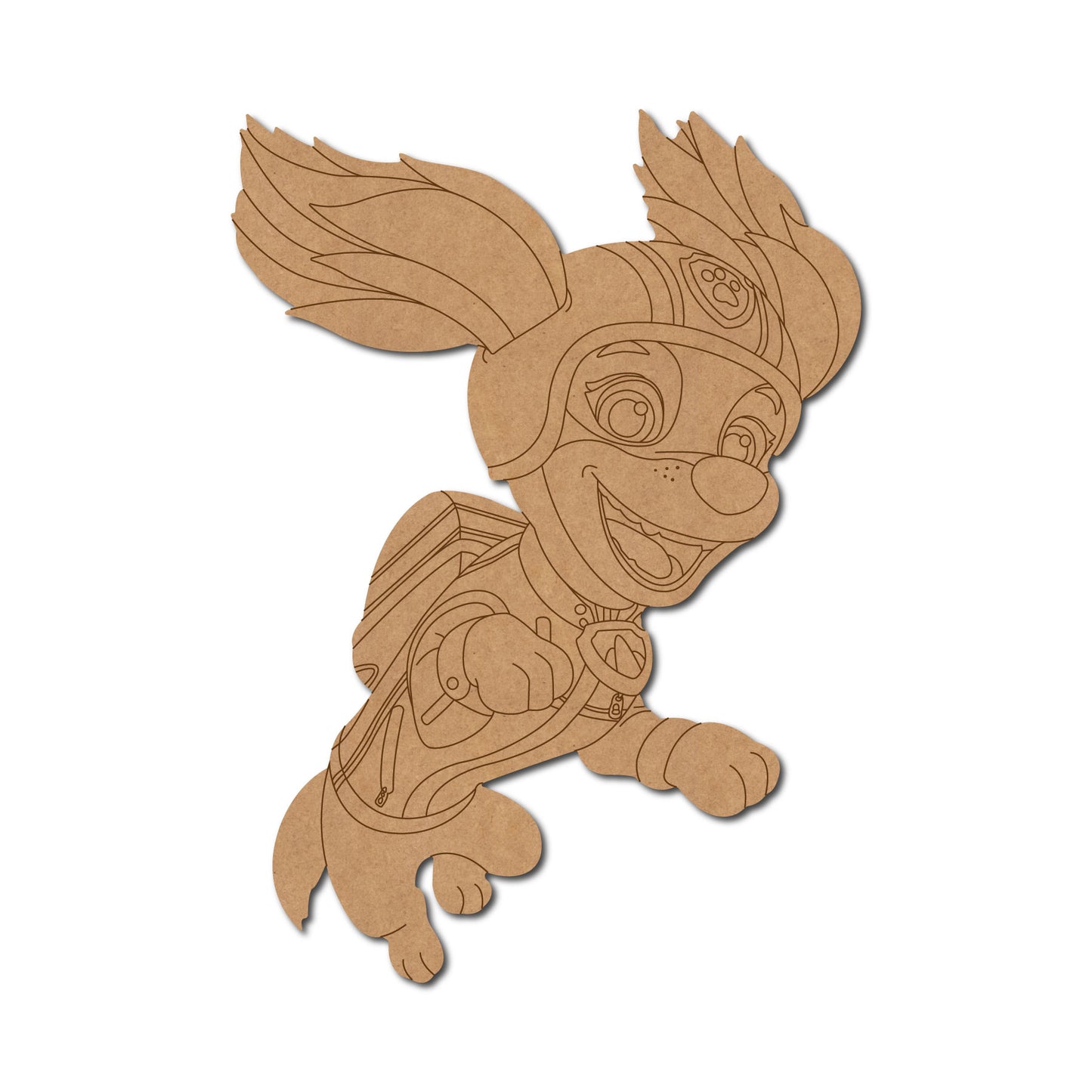 Paw Patrol Dog Pre Marked MDF Design 8