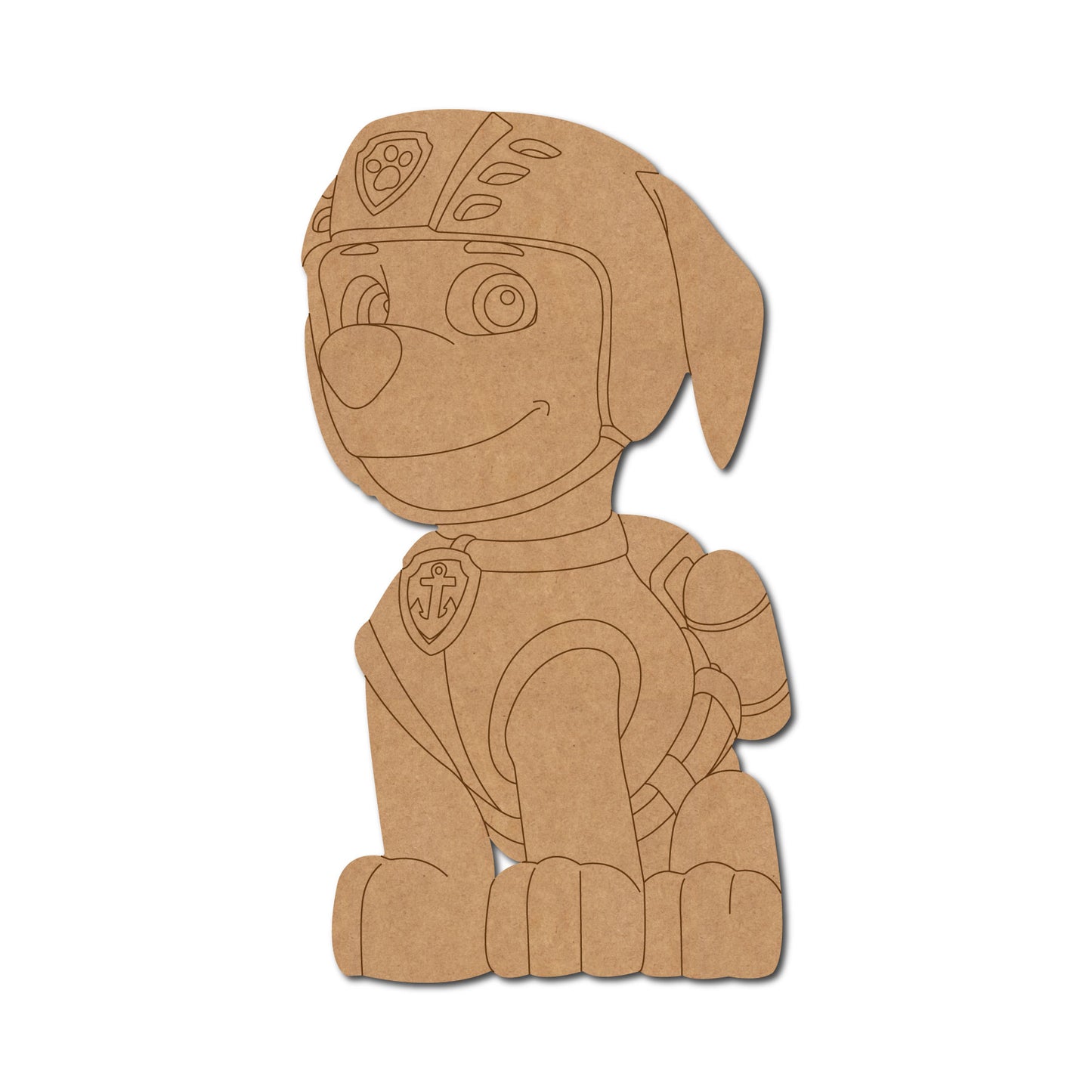 Paw Patrol Dog Pre Marked MDF Design 9