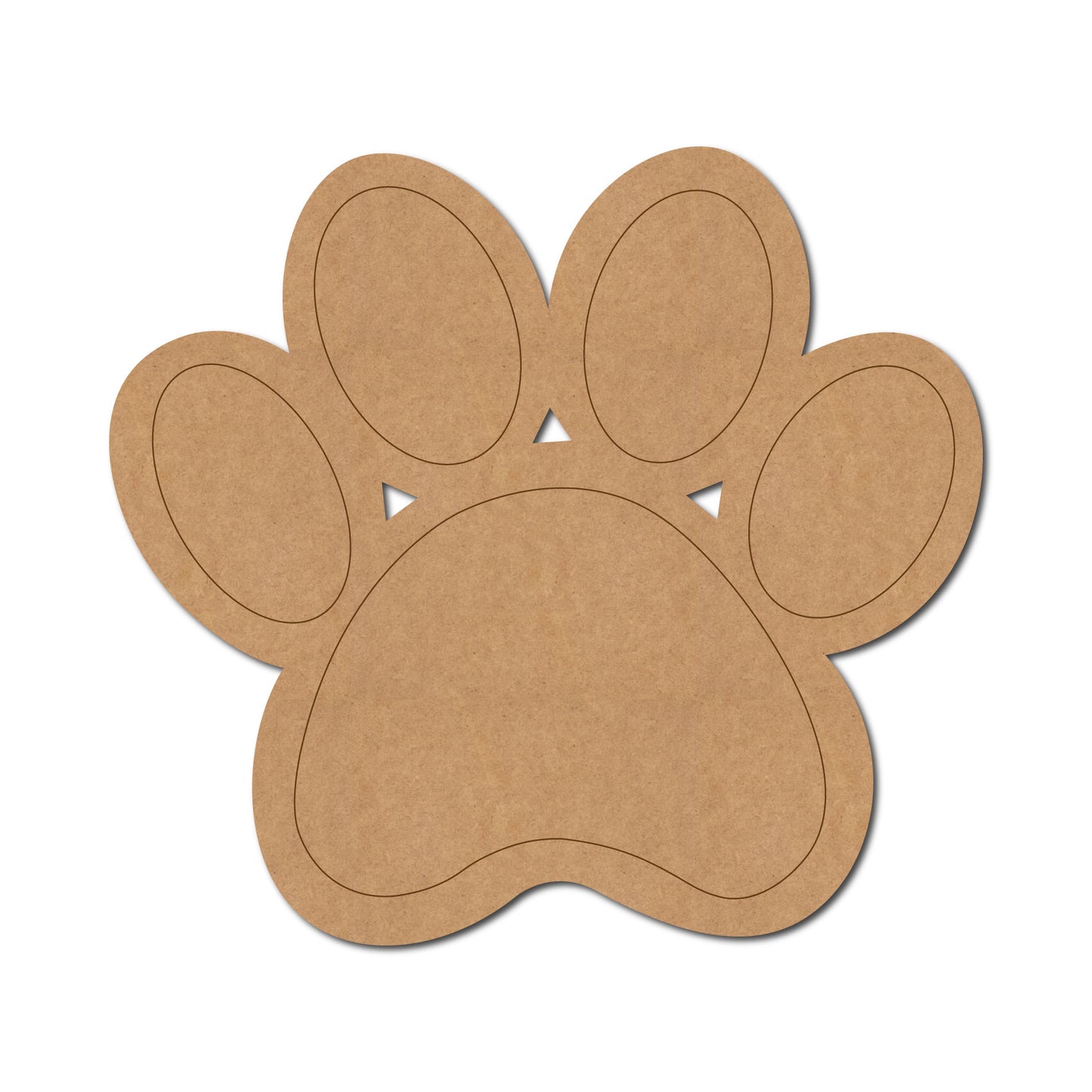 Paw Pre Marked MDF Design 1