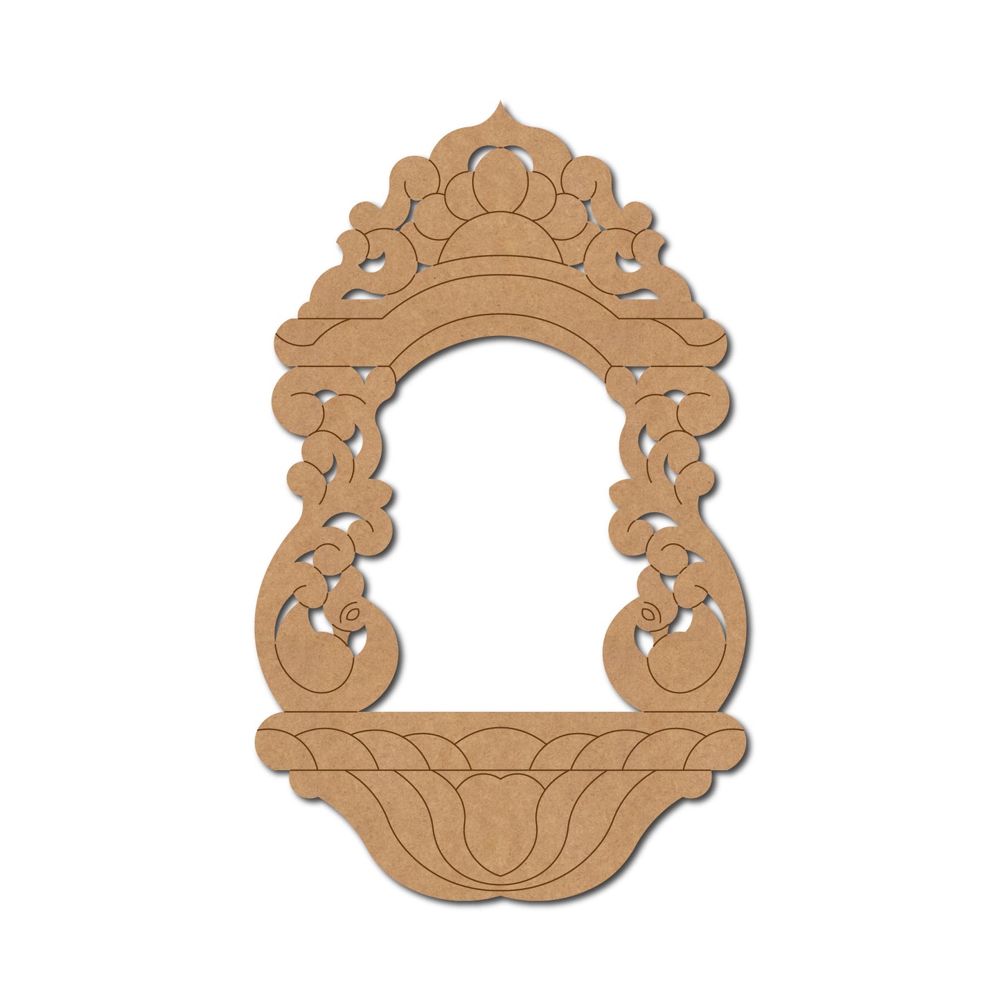 Peacock Pre Marked Base MDF Design 4