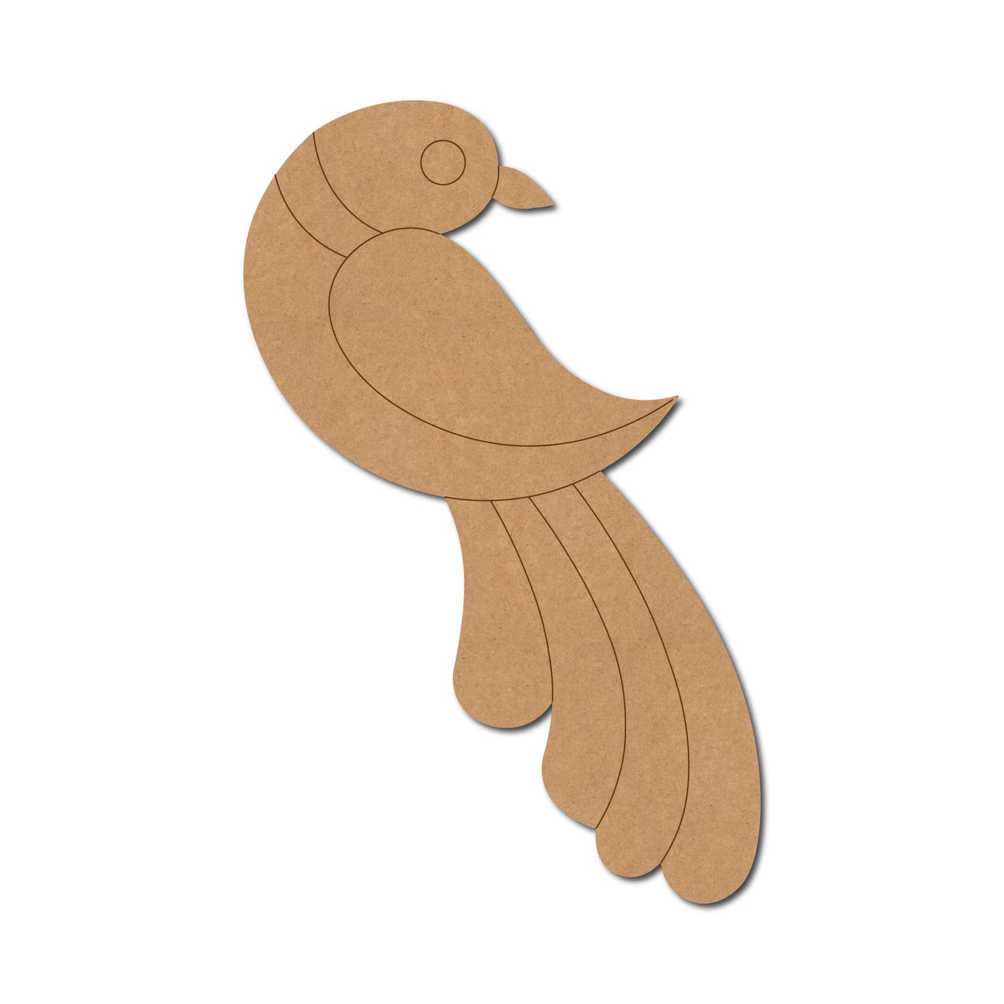 Peacock Pre Marked MDF Design 8