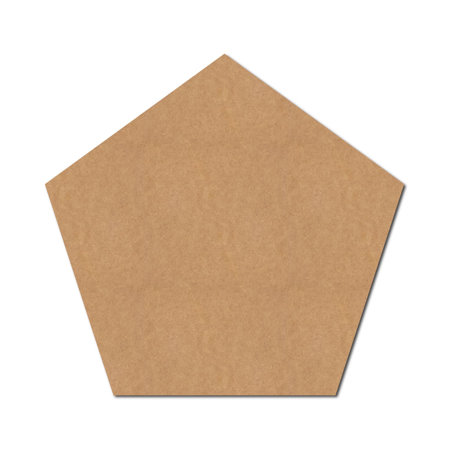 Pentagon Cutout MDF Design