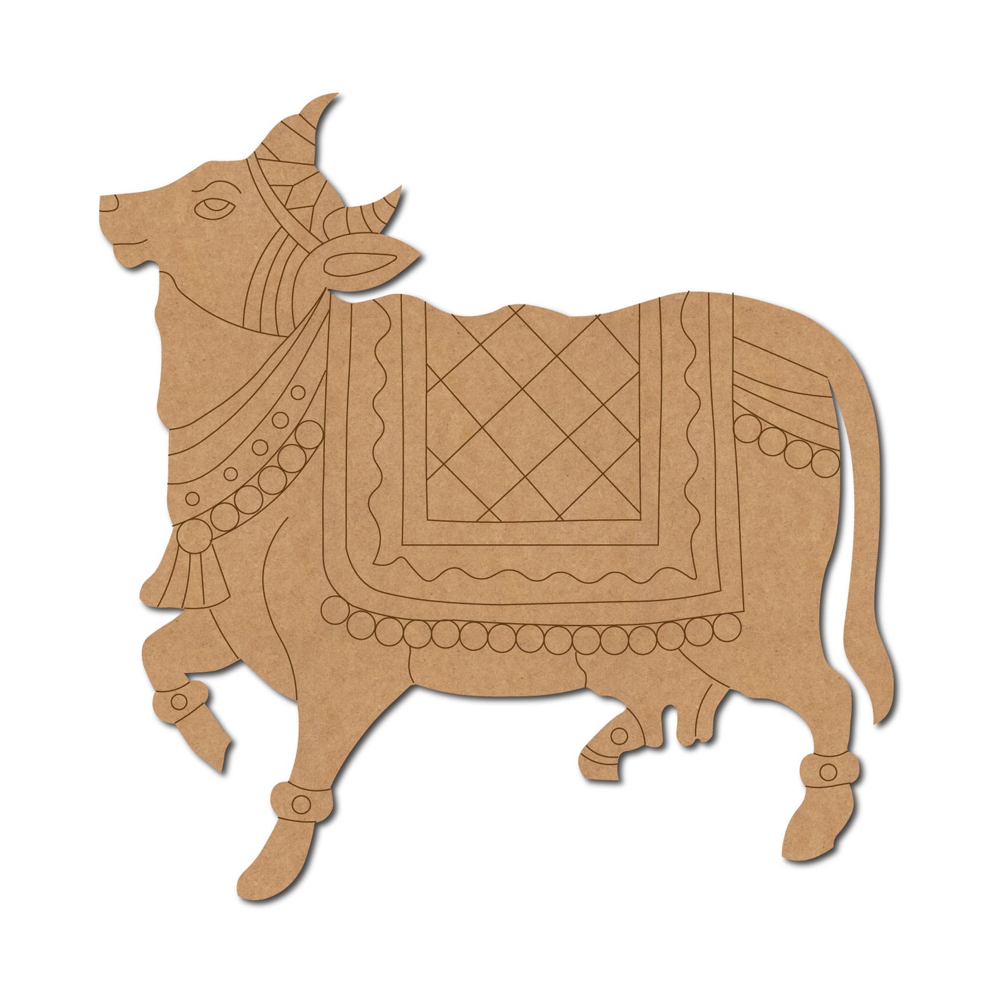 Pichwai Cow Pre Marked MDF Design 2