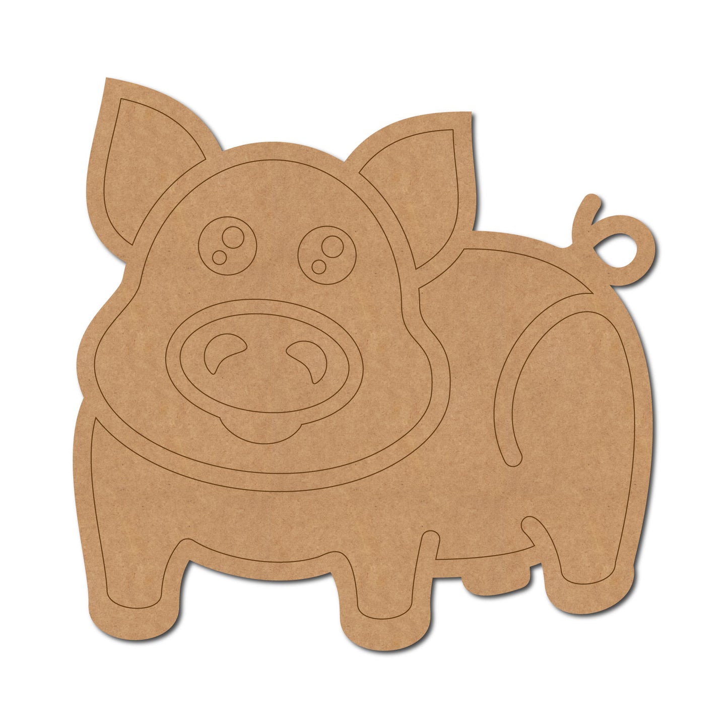 Pig Pre Marked MDF Design 1
