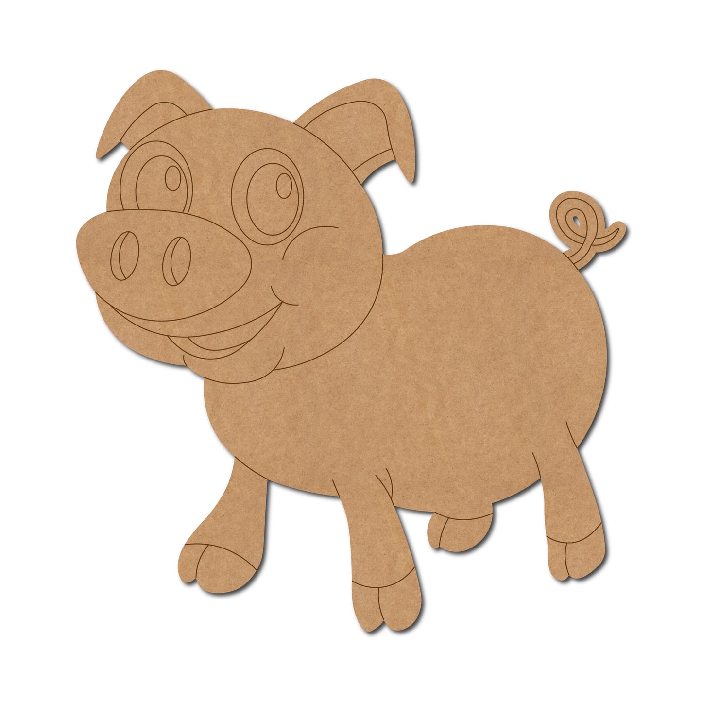 Pig Pre Marked MDF Design 2