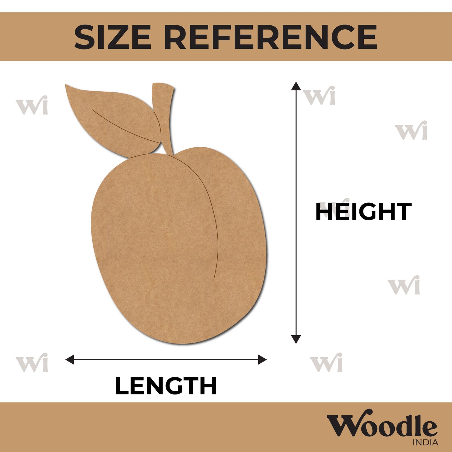 Plum Pre Marked MDF Design 1