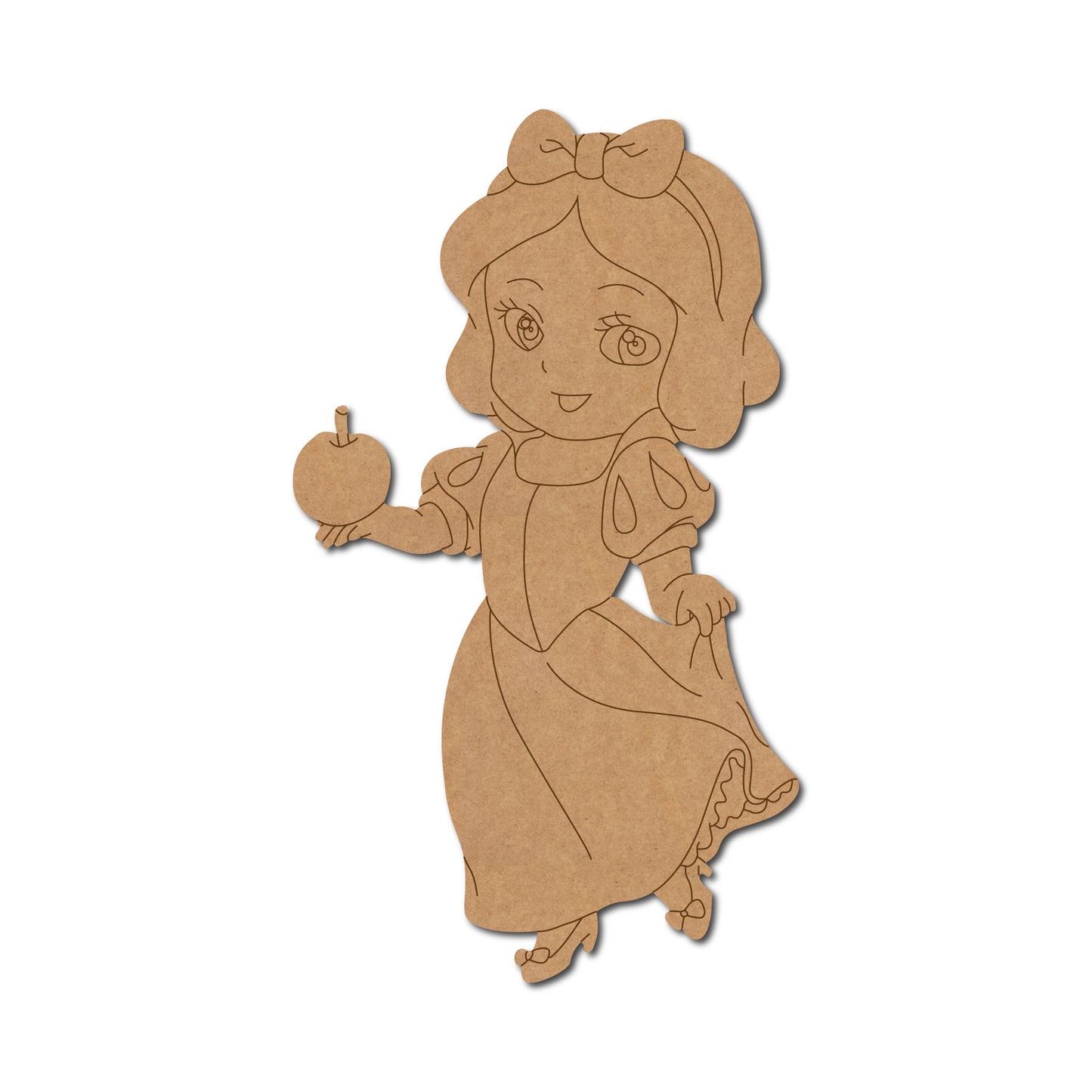 Princess Snow White Pre Marked MDF Design 3
