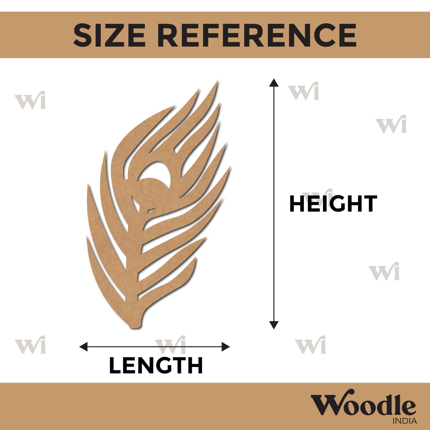 Quill Cutout MDF Design 1
