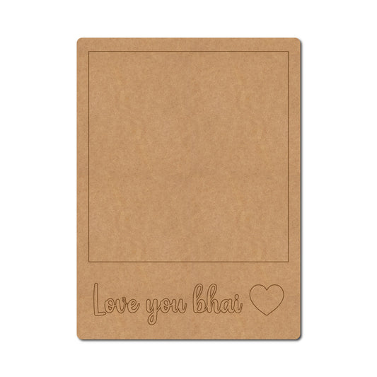 Raksha Bandhan Photo Magnet Pre Marked MDF Design 1