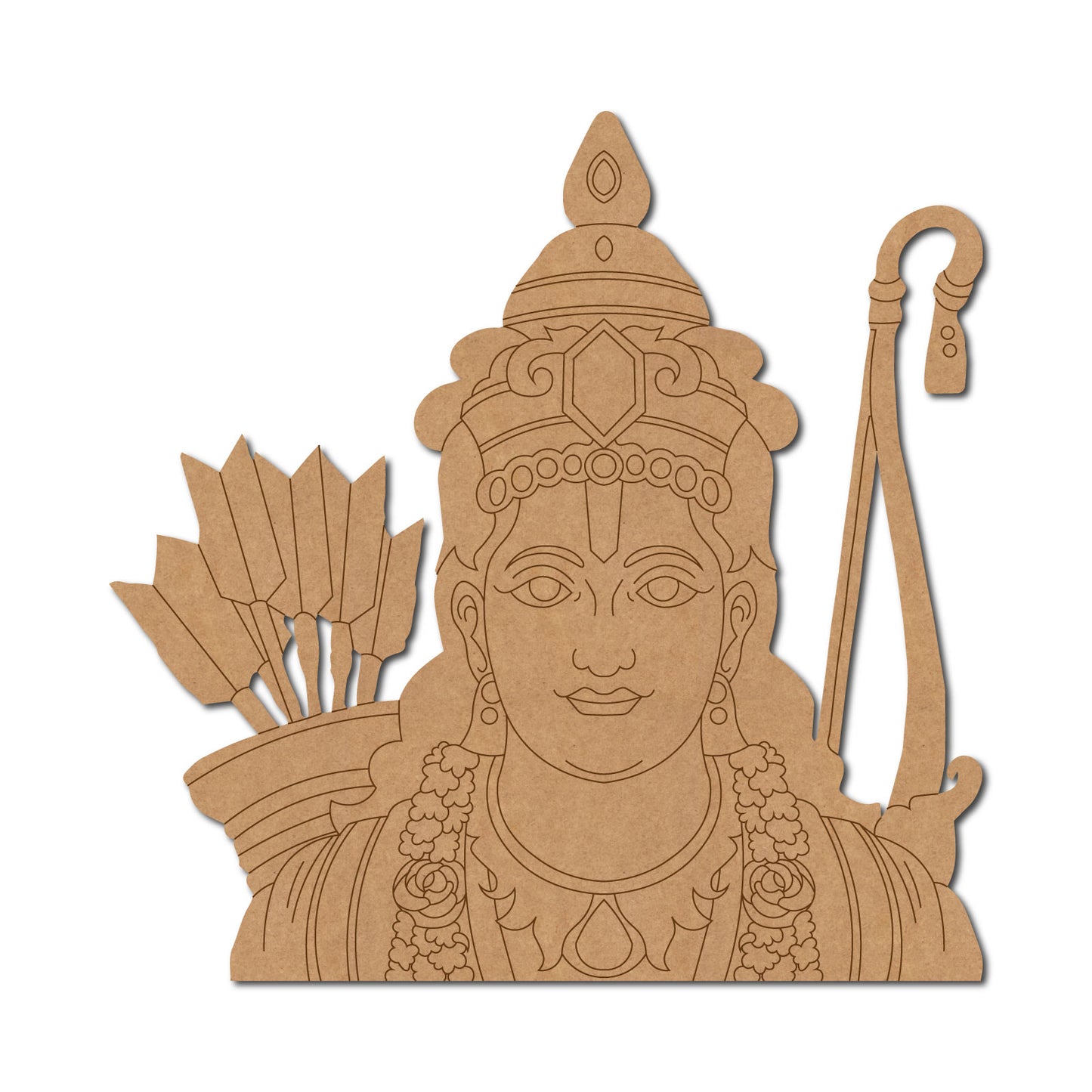 Ram Ji Pre Marked MDF Design 3