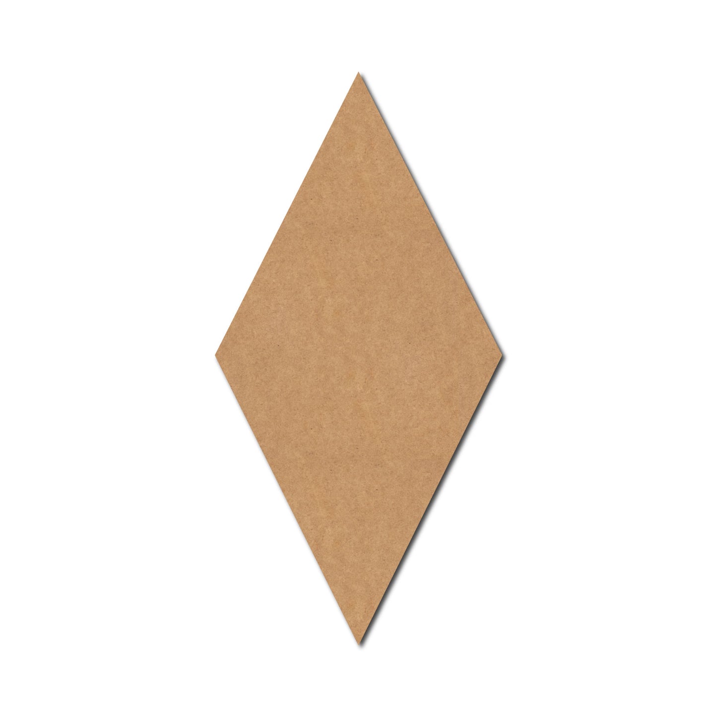 Rhombus Base Cutout MDF Design