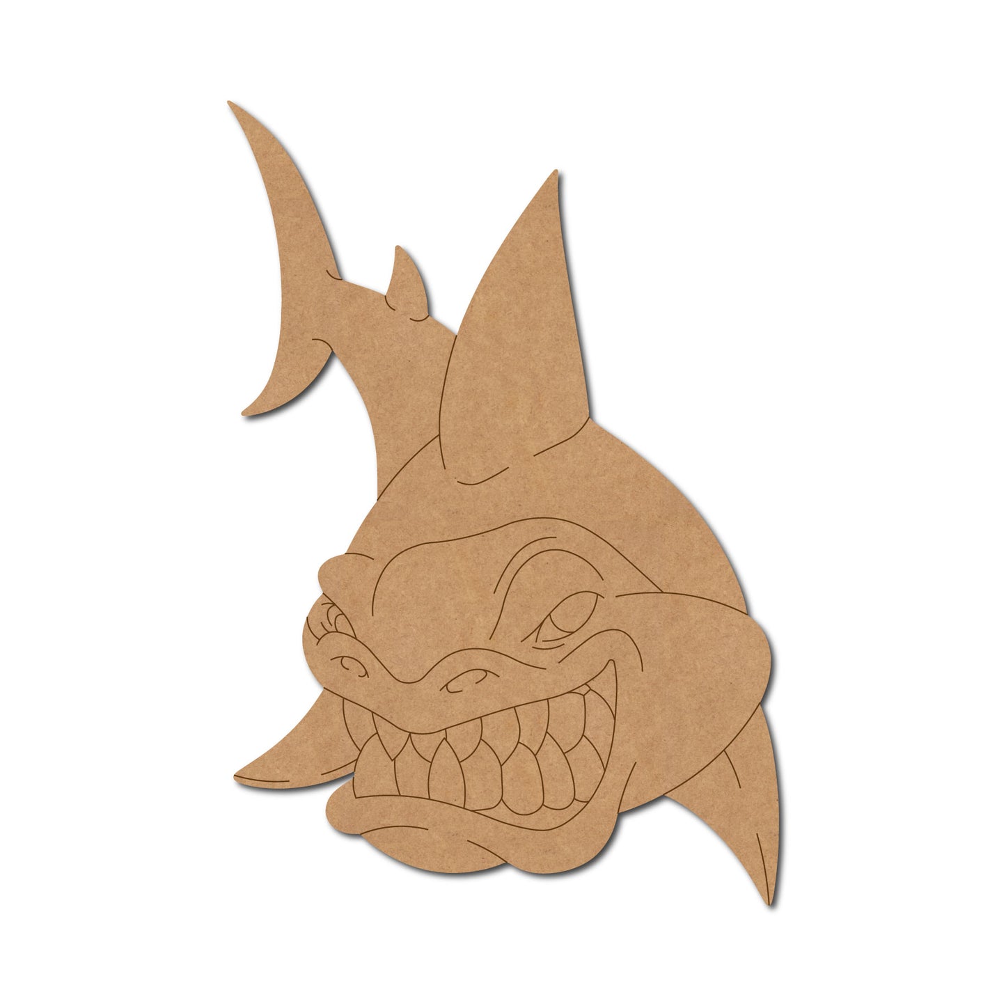 Shark Pre Marked MDF Design 1