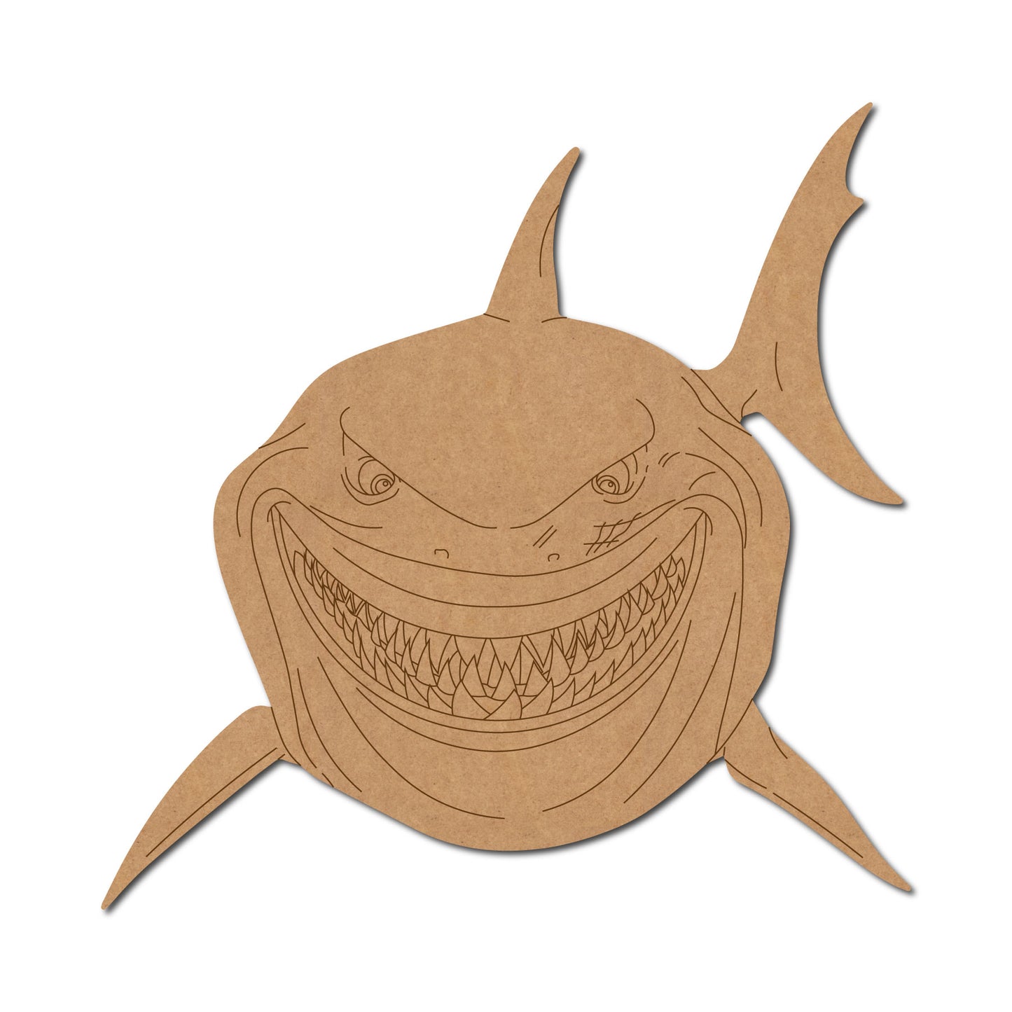 Shark Pre Marked MDF Design 4