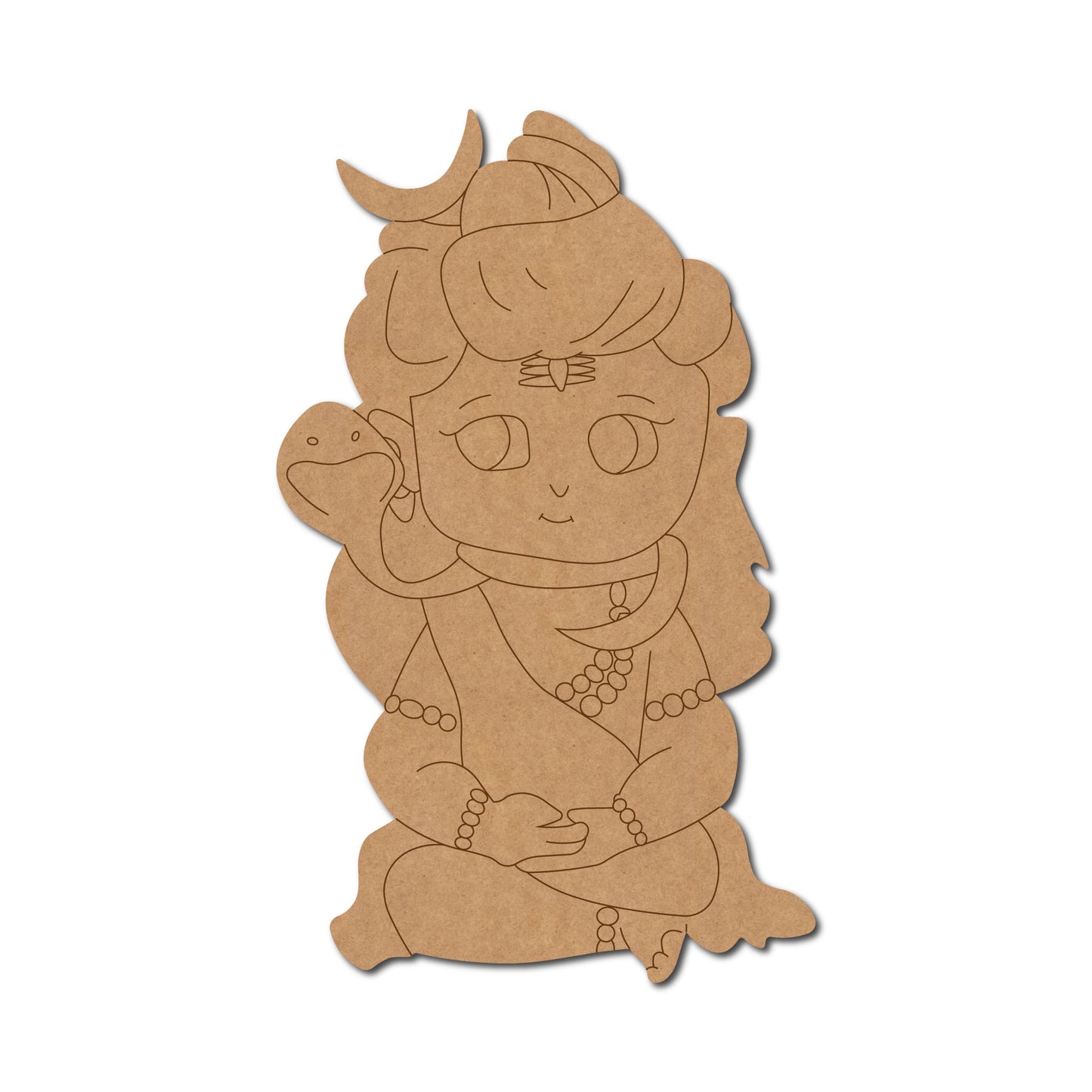 Shiv Ji Pre Marked MDF Design 11