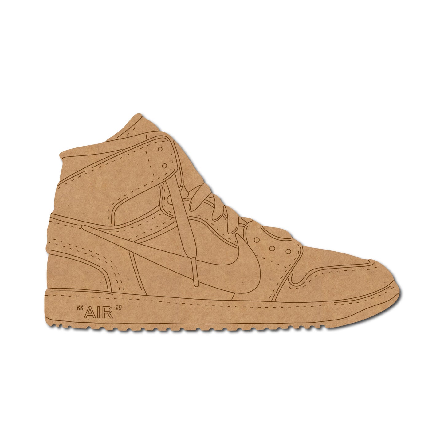 Shoes Pre Marked MDF Design 3