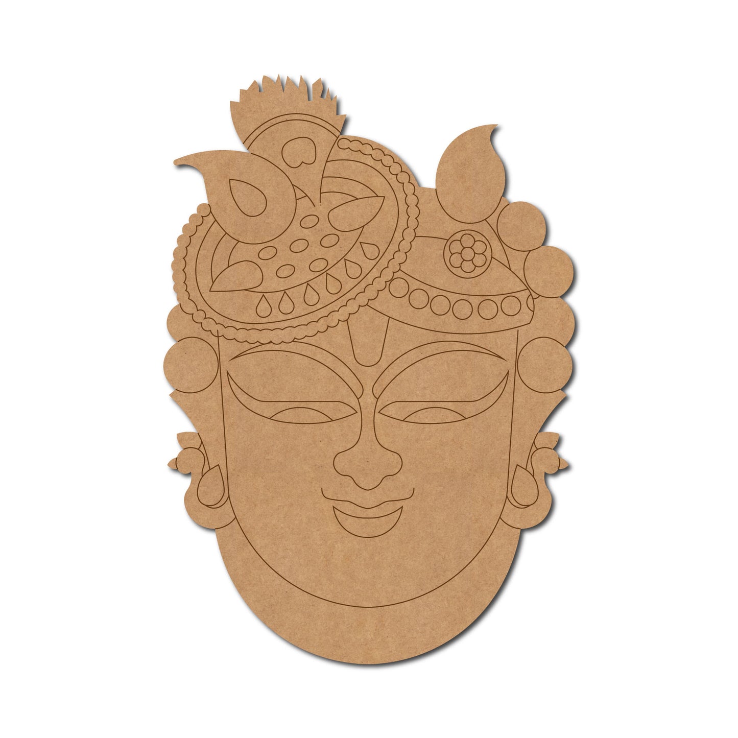 Shrinath Ji Pre Marked MDF Design 9