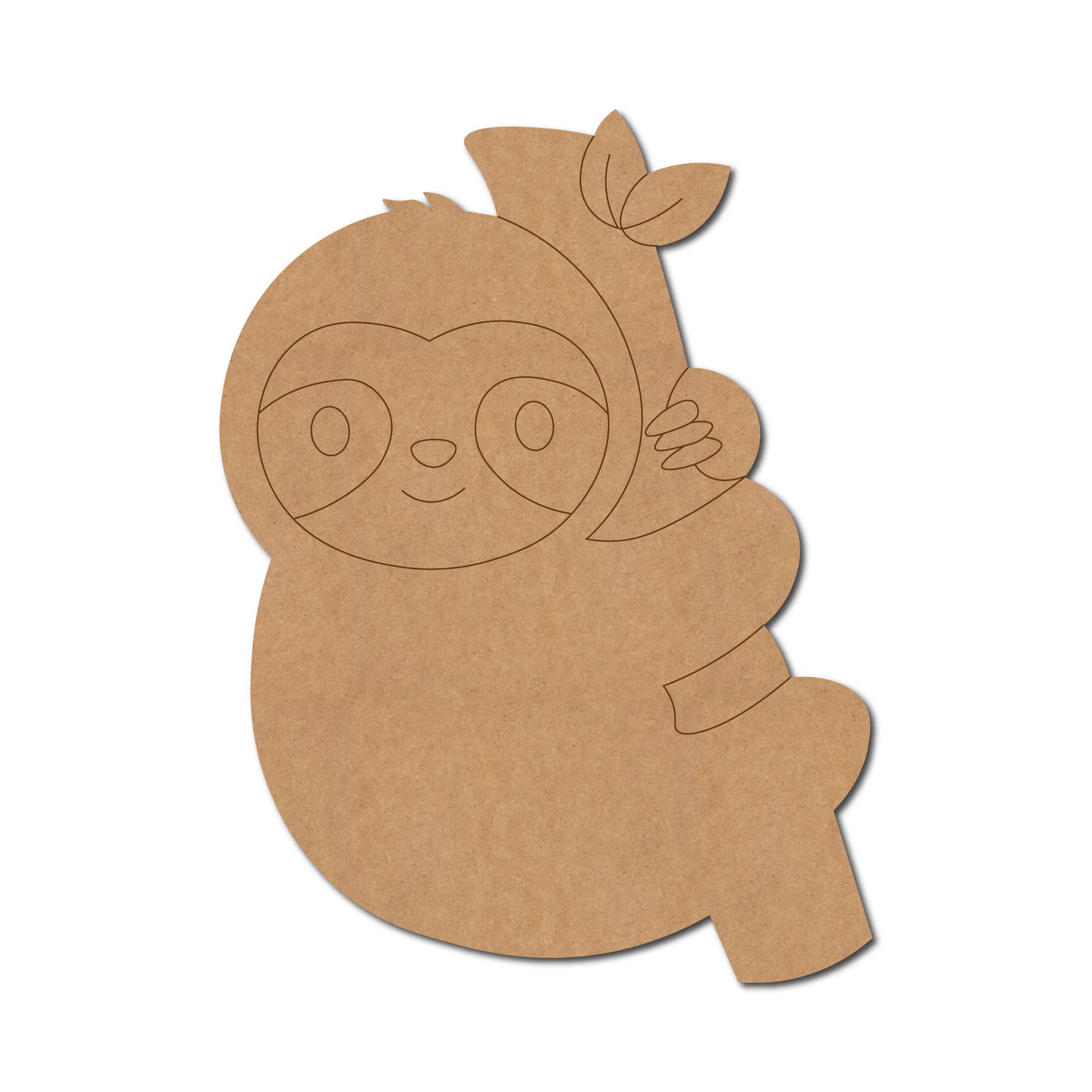 Sloth Pre Marked MDF Design 4