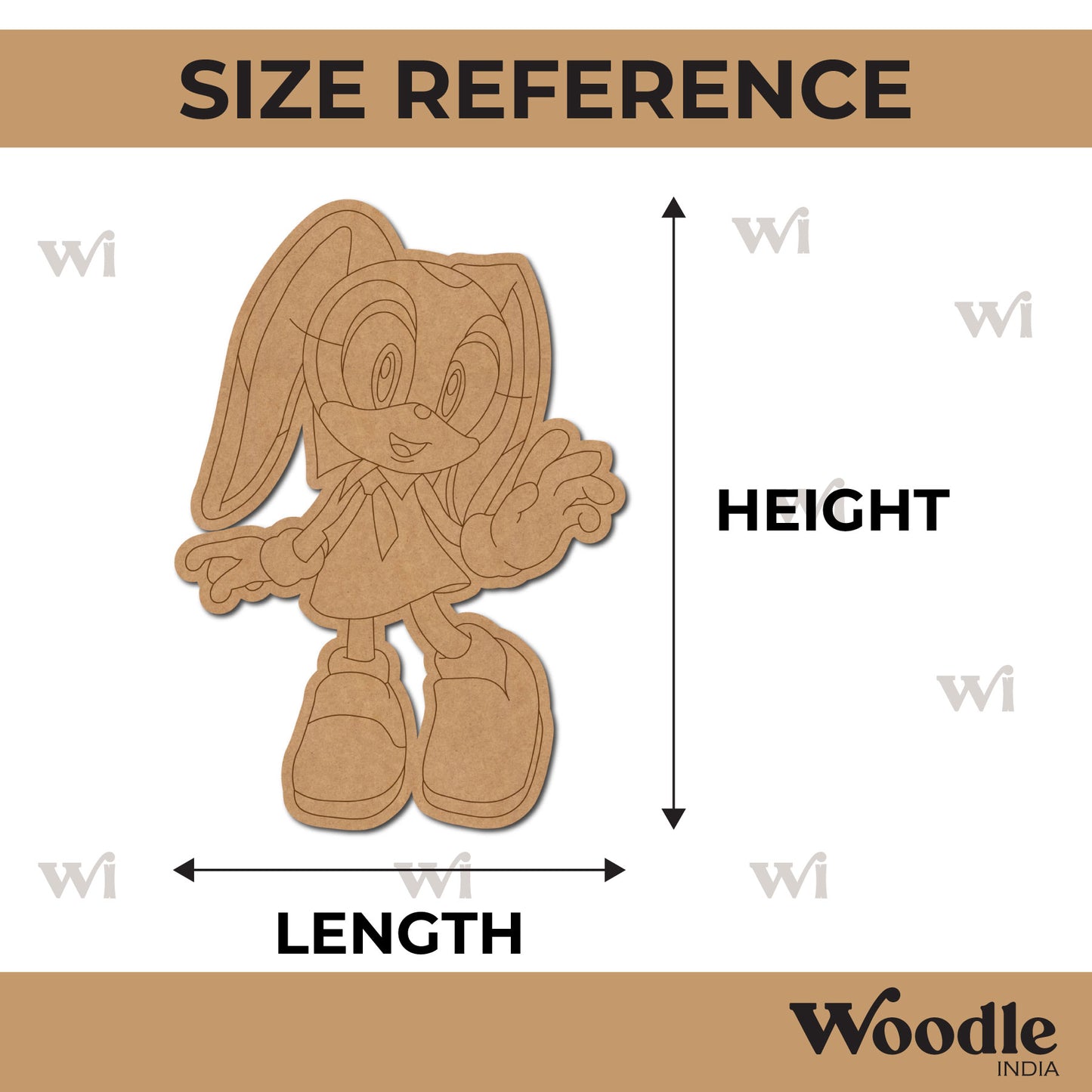 Sonic Pre Marked MDF Design 13