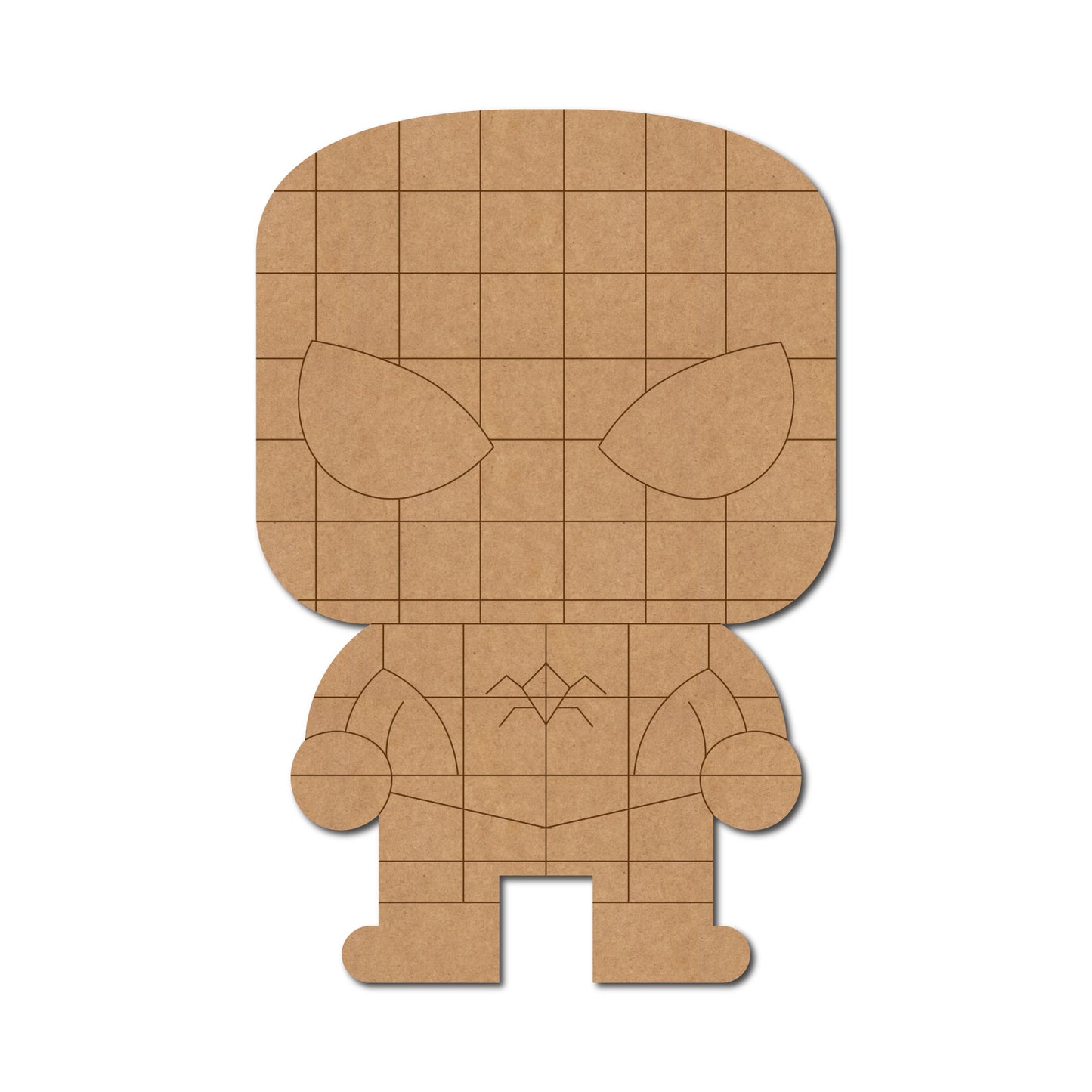 Spiderman Cartoon Pre Marked MDF Design 1