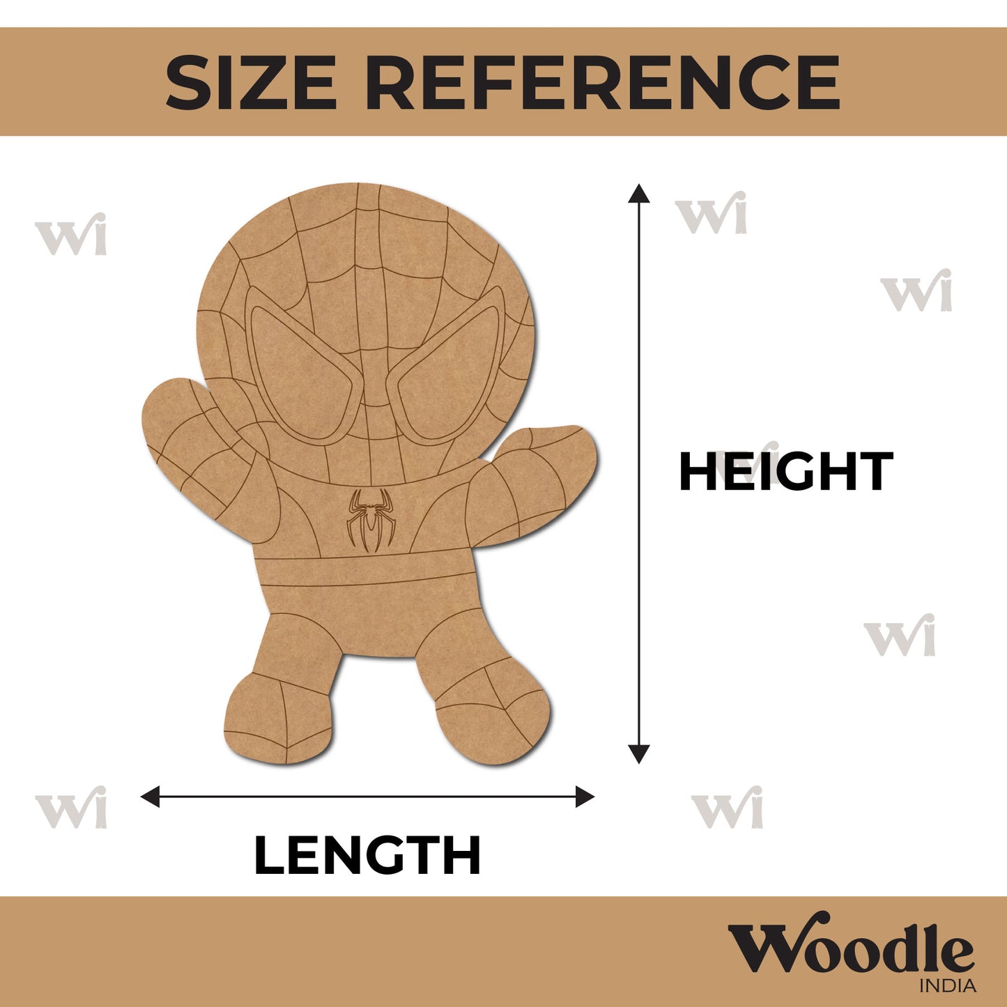 Spiderman Pre Marked MDF Design 4