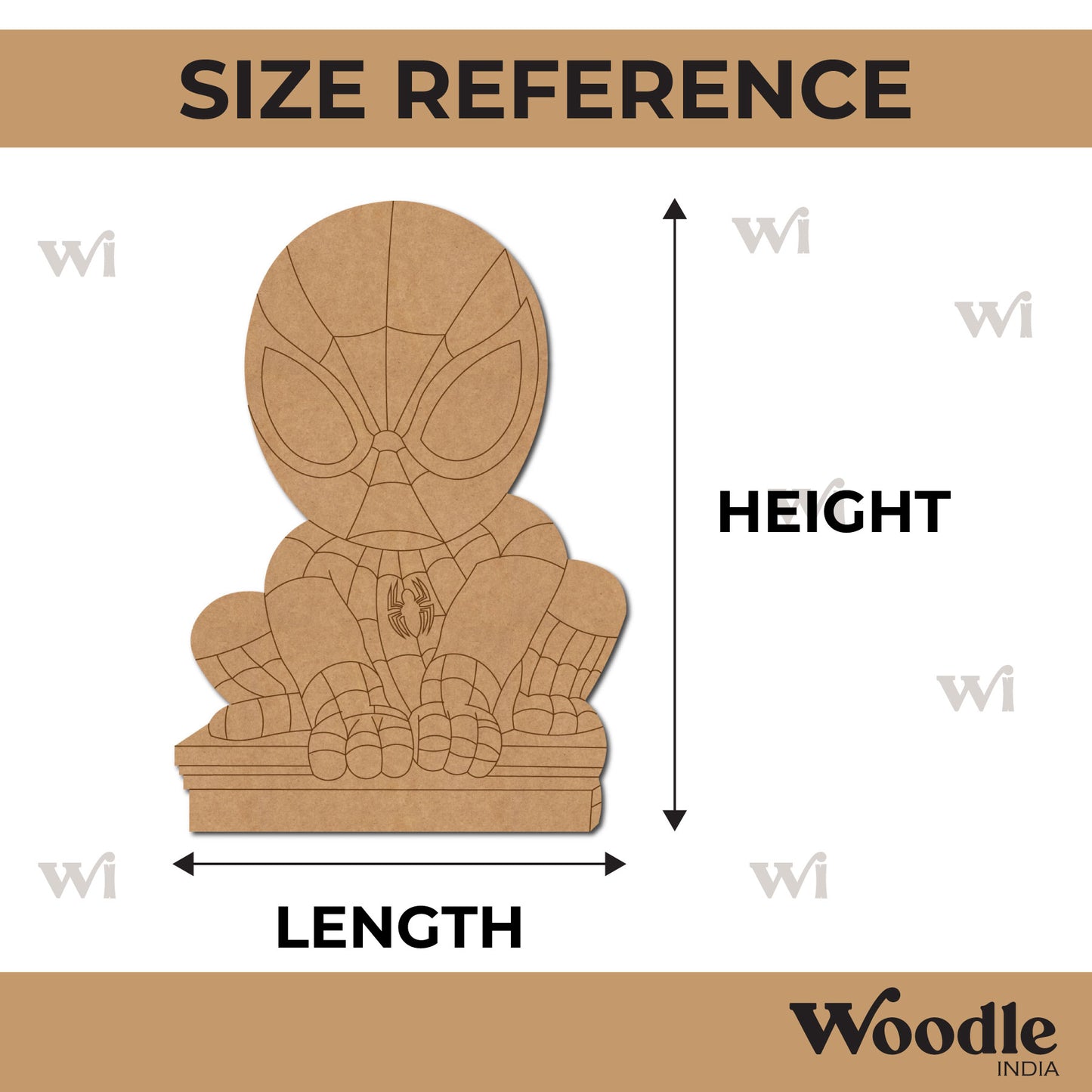 Spiderman Pre Marked MDF Design 5