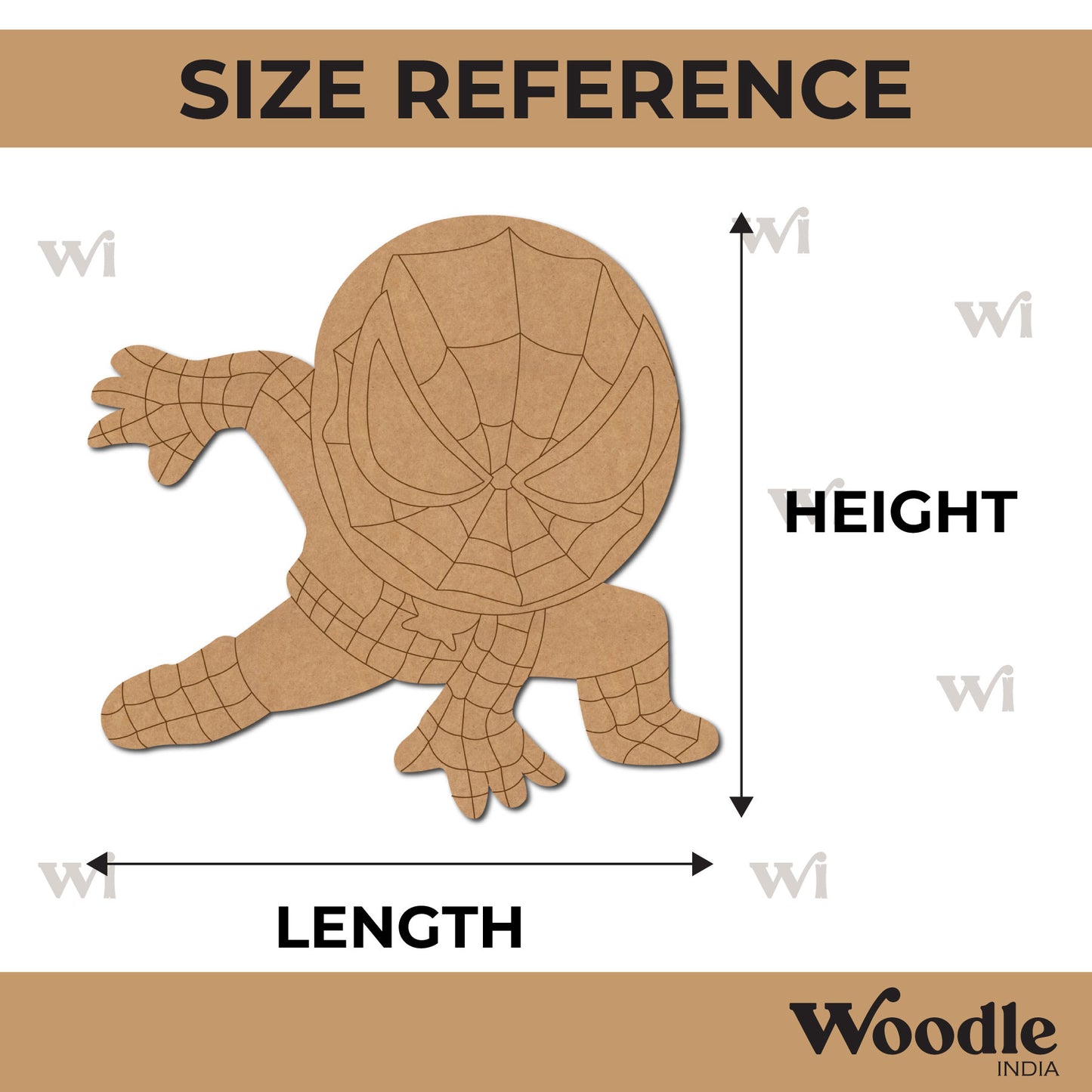 Spiderman Pre Marked MDF Design 8