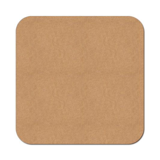 Plain Square Base Cutout MDF Design