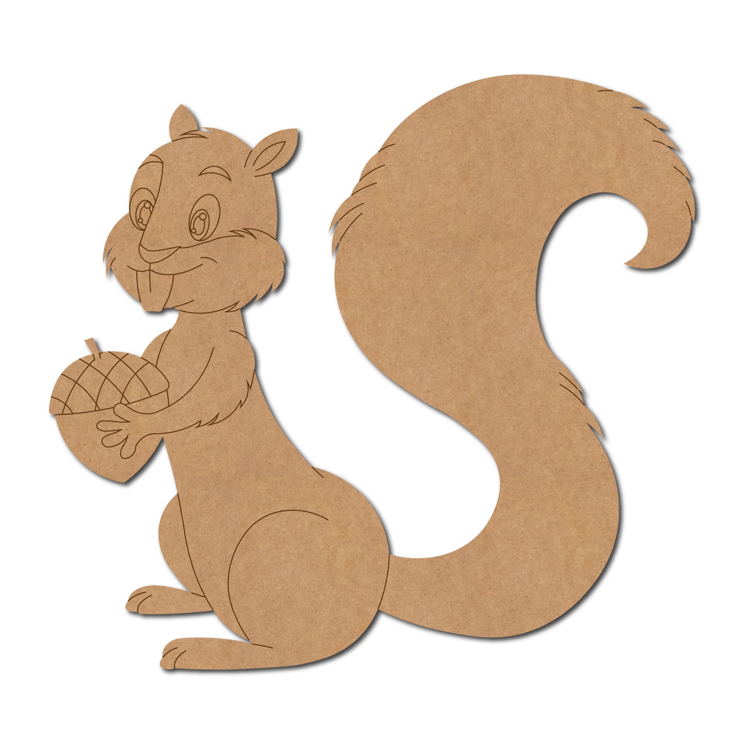 Squirrel Pre Marked MDF Design 7