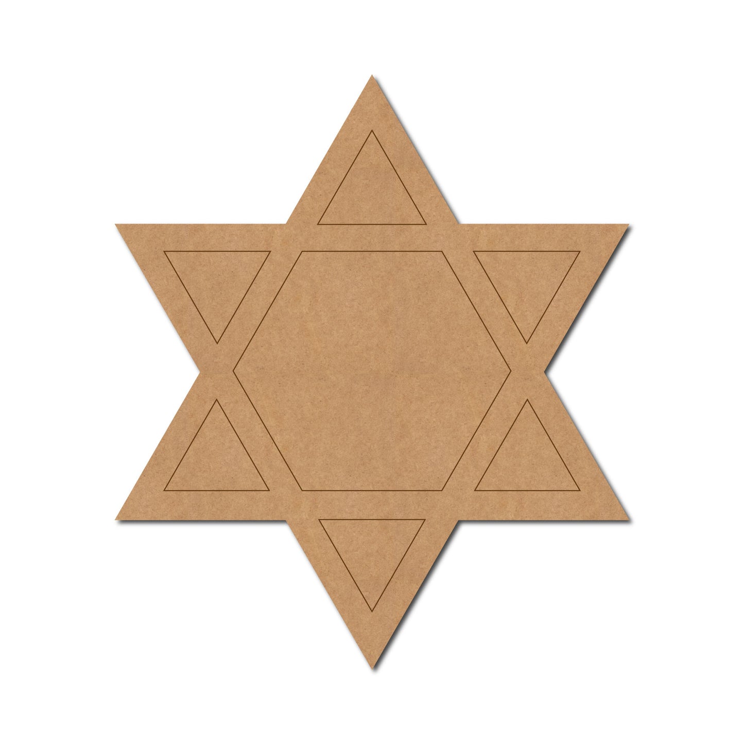 Star Pre Marked MDF Design 2