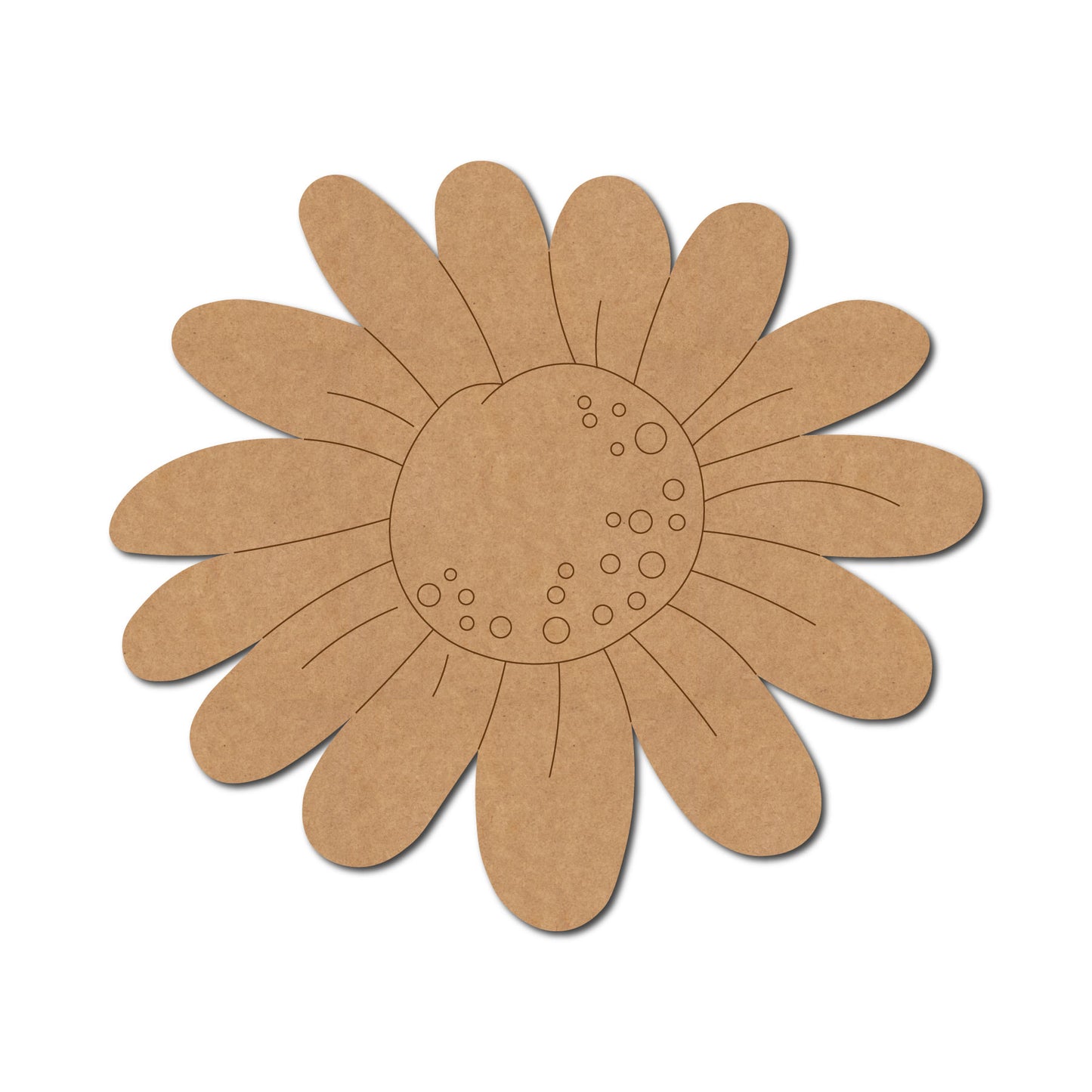 Sunflower Pre Marked MDF Design 5