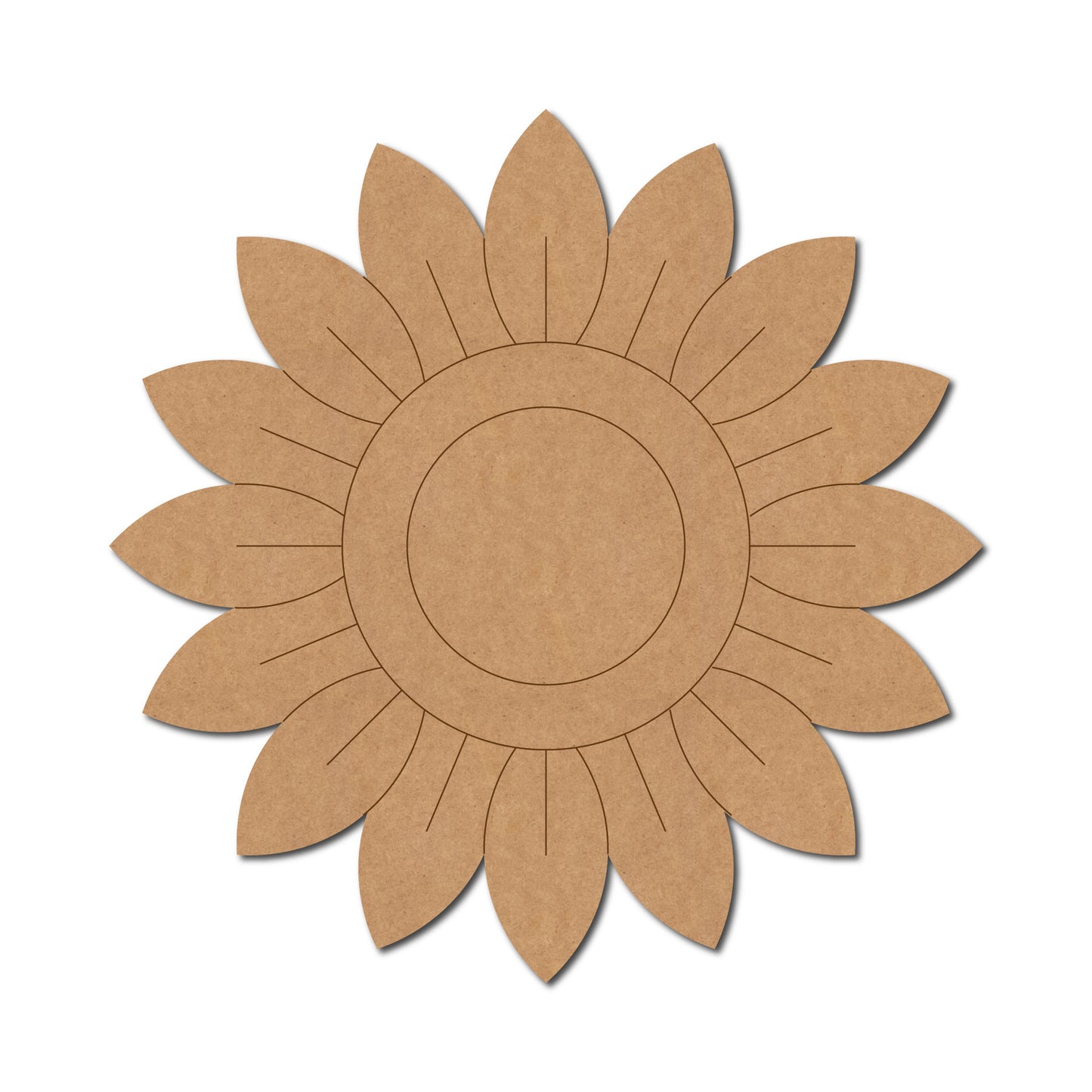 Sunflower Pre Marked MDF Design 6