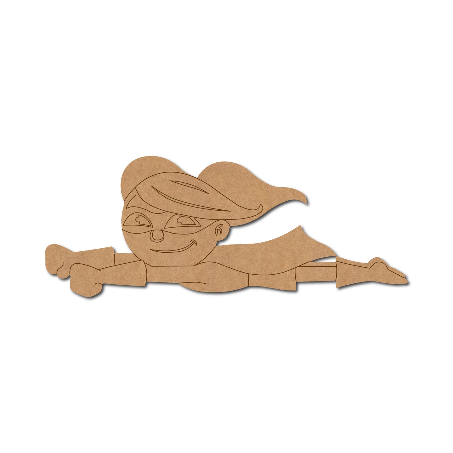 Super Kids Girl Pre Marked MDF Design 1