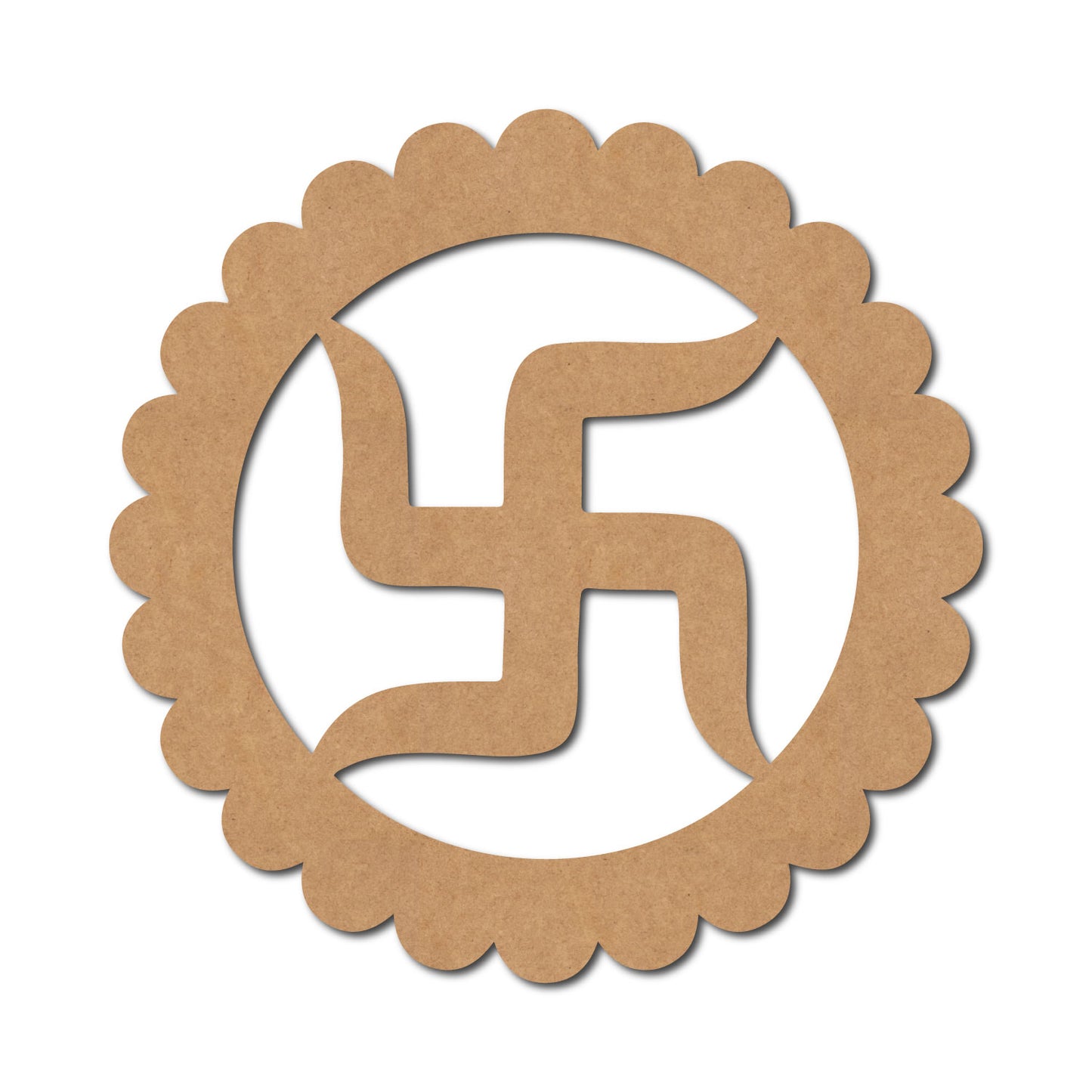 Swastik Cutout MDF Design 3